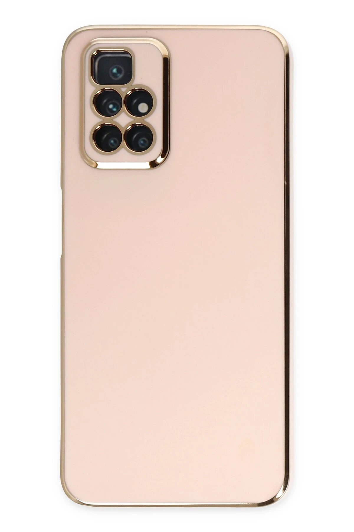 Xiaomi Redmi 10 2022 Kılıf Volet Silikon - Pembe-(5796)