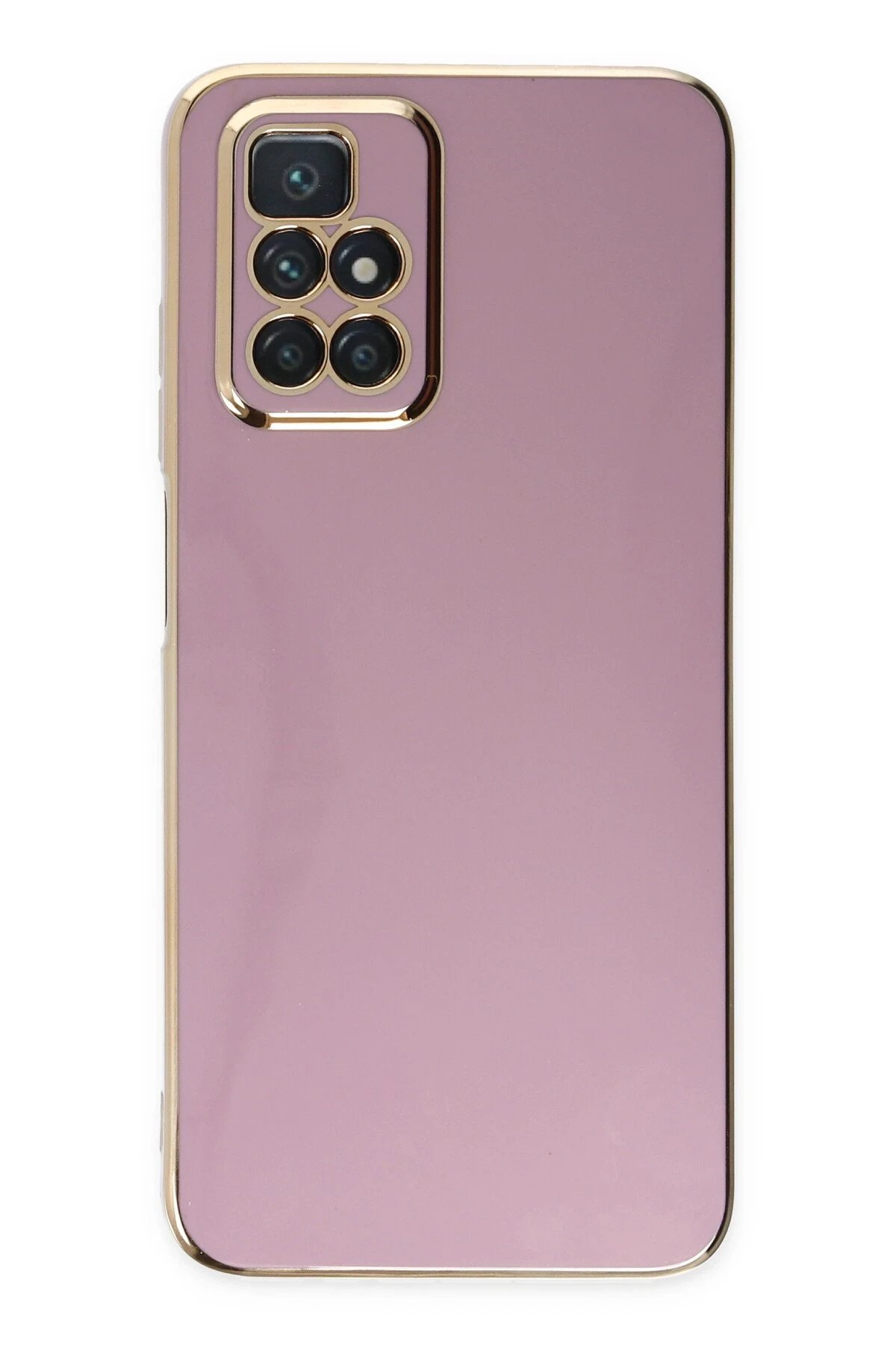 Xiaomi Redmi 10 2022 Kılıf Volet Silikon - Mor-(5796)