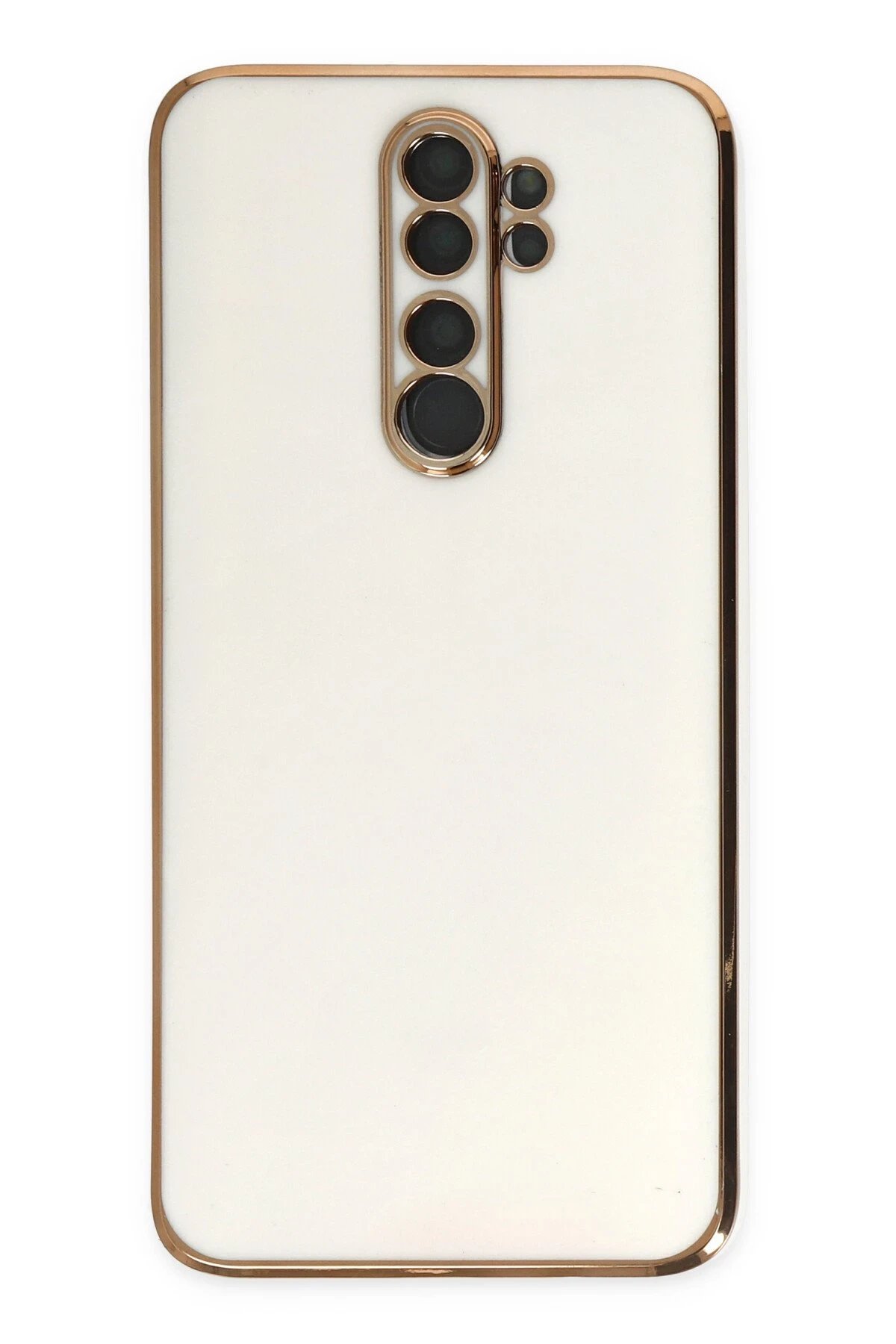Xiaomi Redmi Note 8 Pro Kılıf Volet Silikon - Beyaz-(5796)