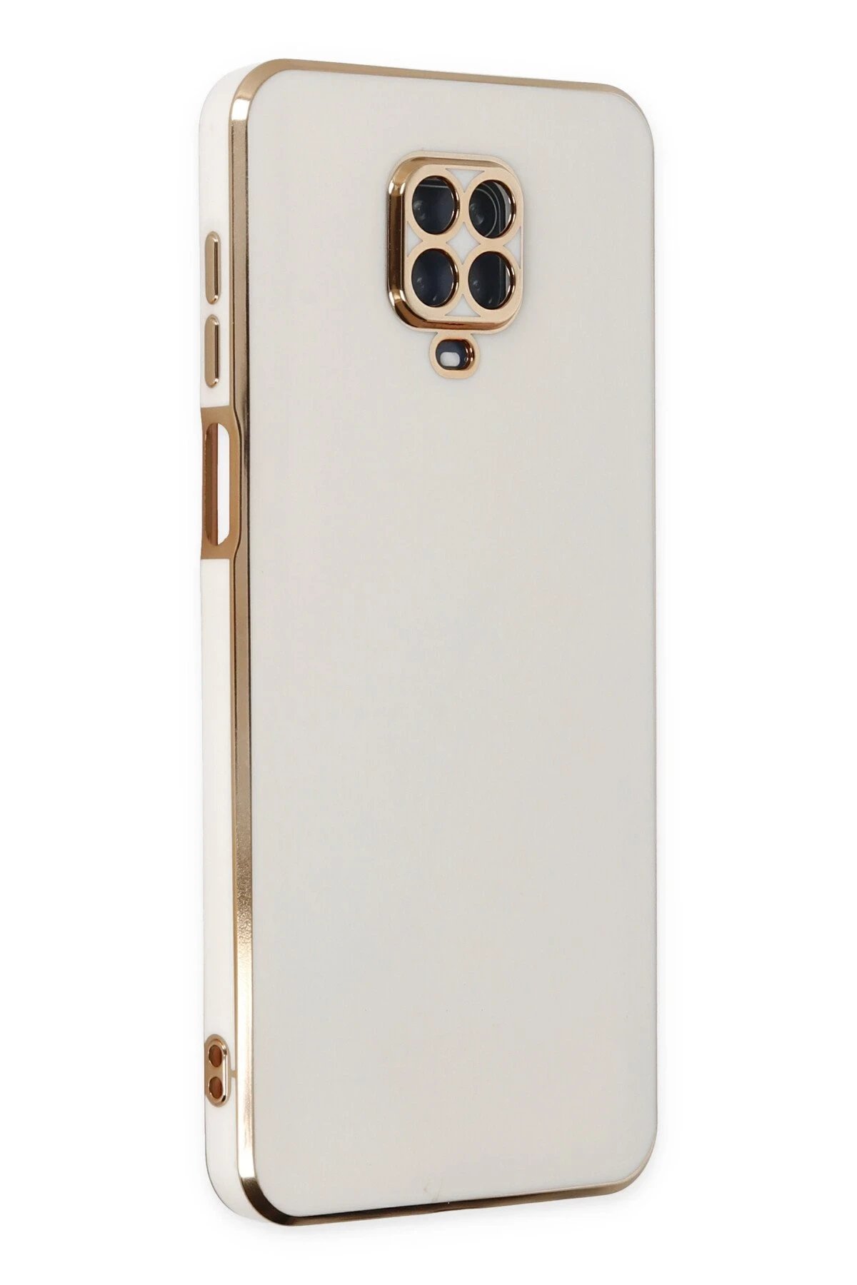 Xiaomi Redmi Note 9 Pro Kılıf Volet Silikon - Beyaz-(5796)