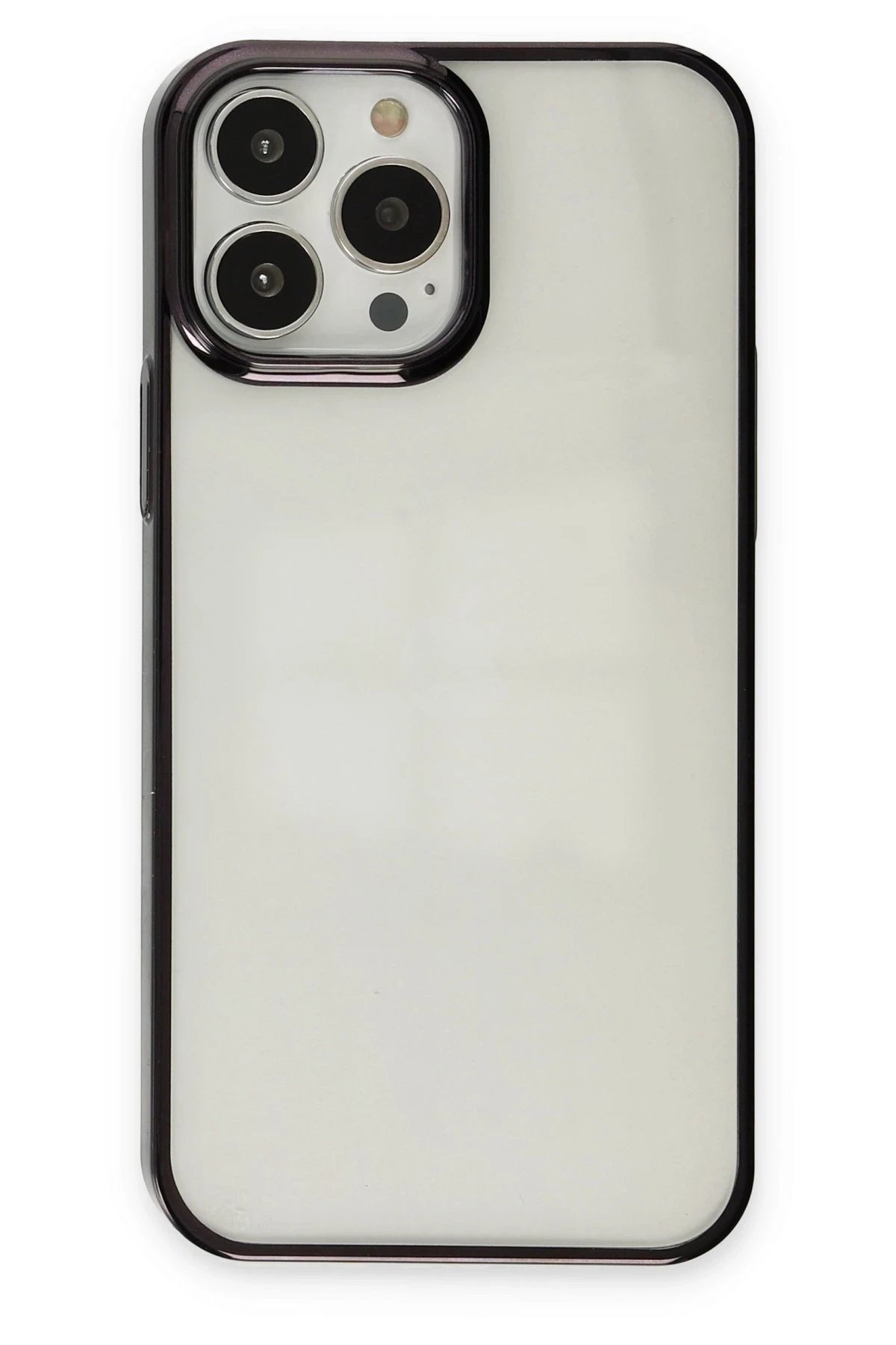 iPhone 14 Pro Kılıf Element Silikon - Siyah-(5796)
