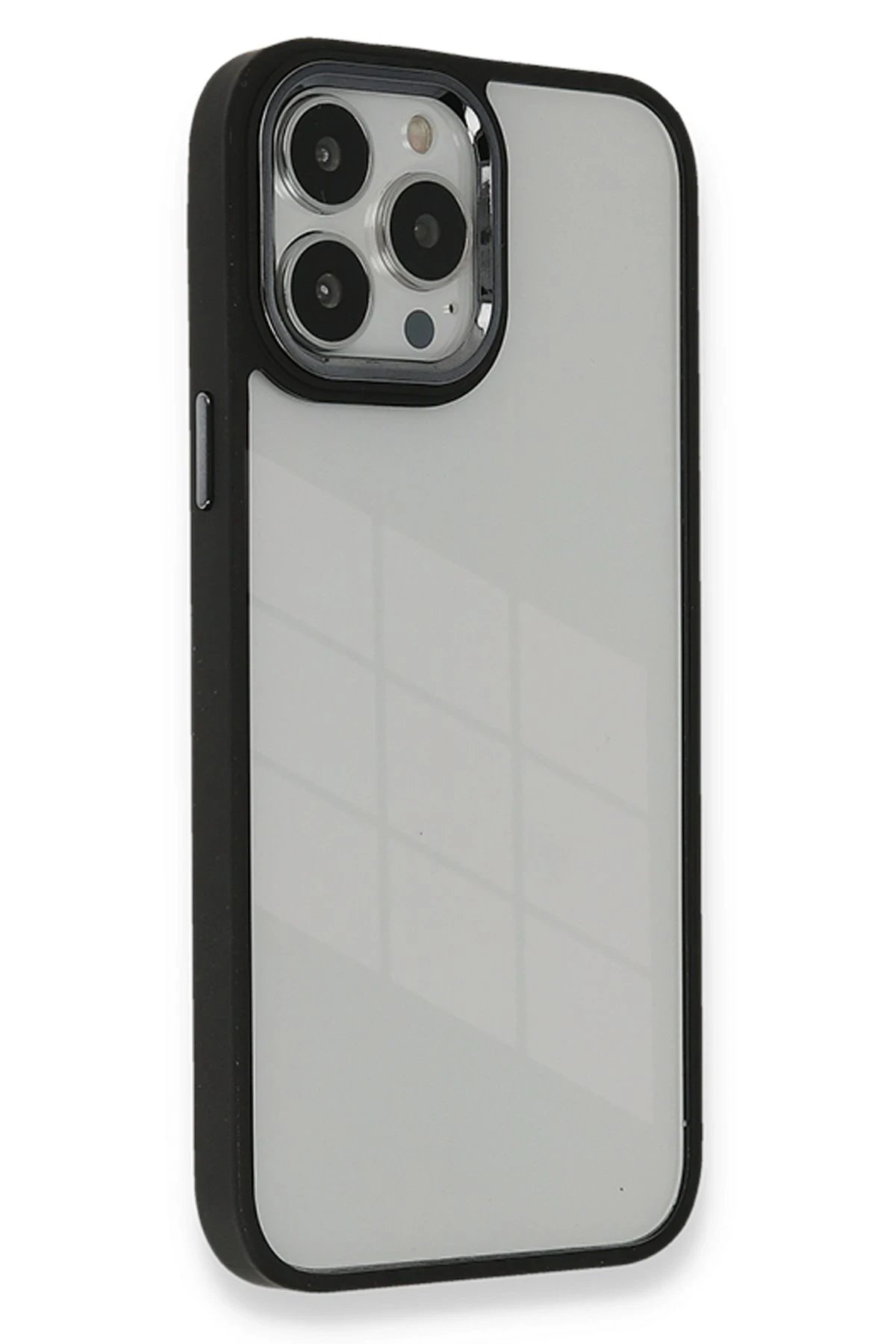 iPhone 14 Pro Kılıf Dora Kapak - Siyah-(5796)