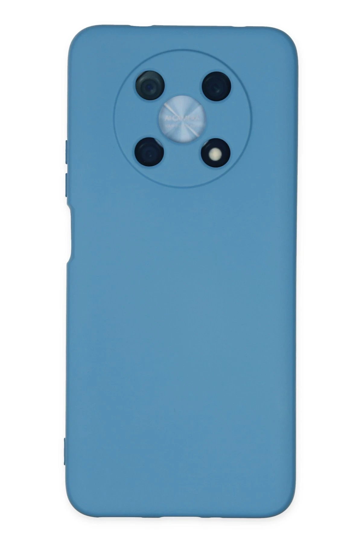 Huawei Nova Y90 Kılıf Nano içi Kadife Silikon - Mavi-(5796)