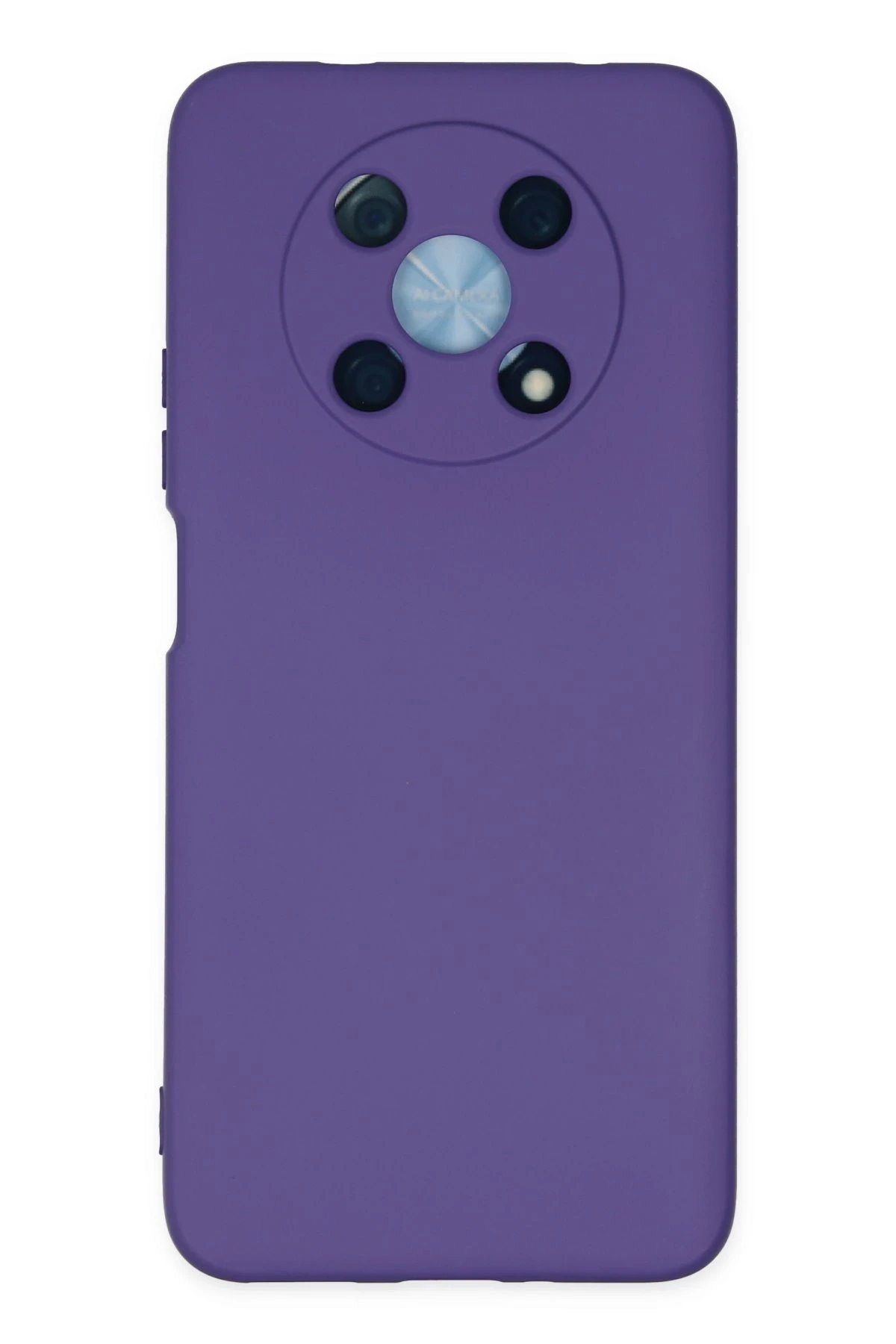 Huawei Nova Y90 Kılıf Nano içi Kadife Silikon - Mor-(5796)