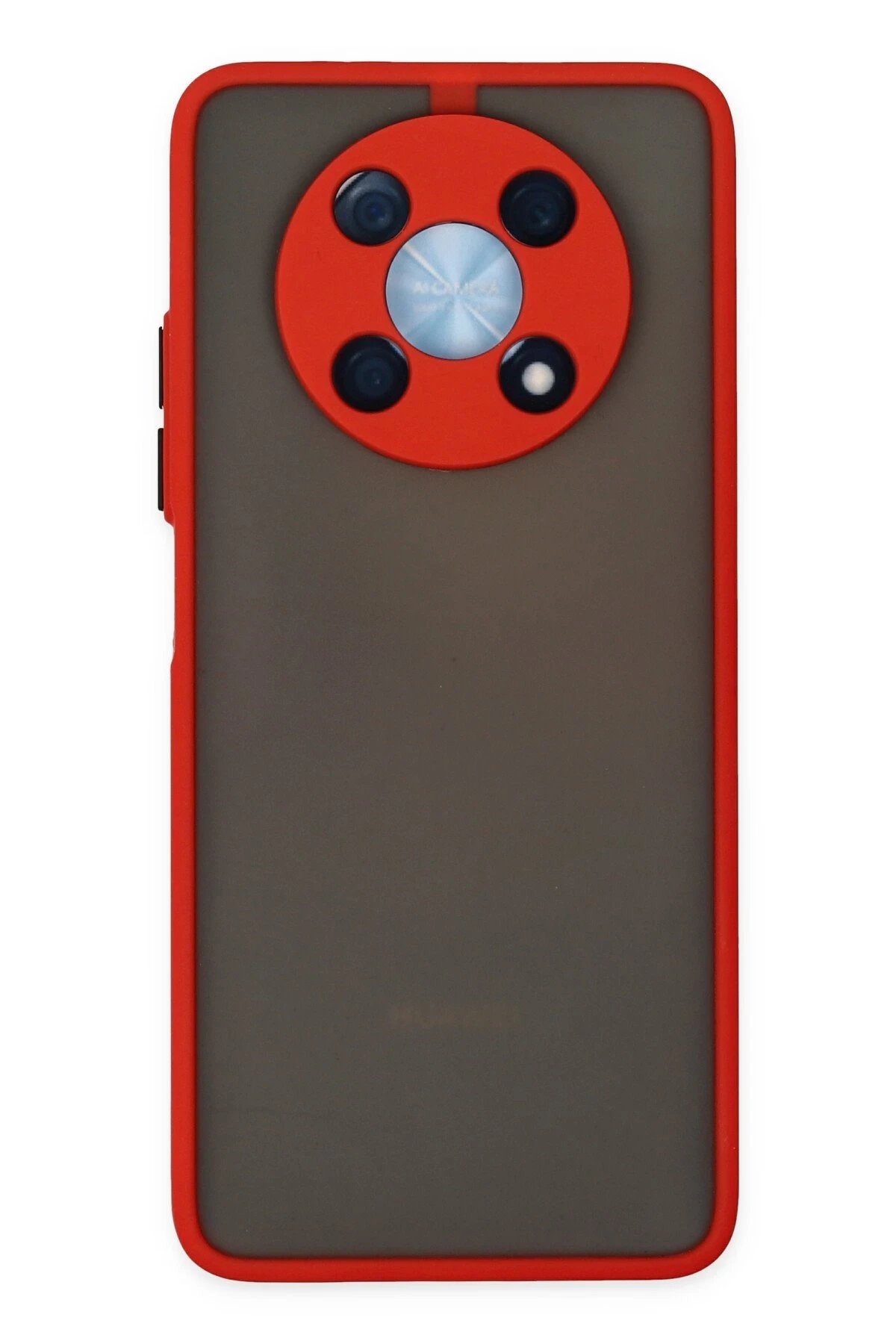 Huawei Nova Y90 Kılıf Montreal Silikon Kapak - Kırmızı-(5796)