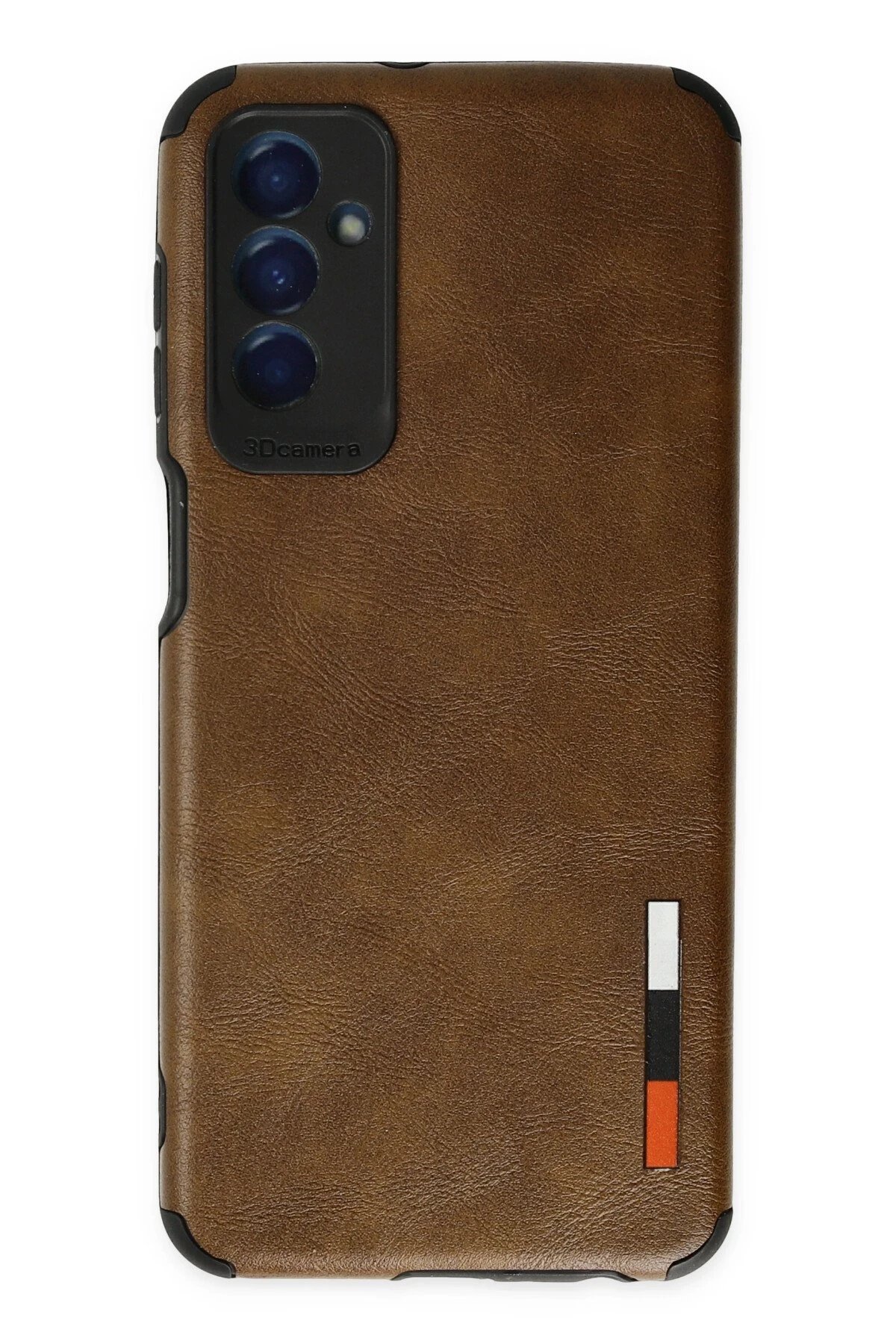 Samsung Galaxy M13 Kılıf Loop Deri Silikon - Kahverengi-(5796)