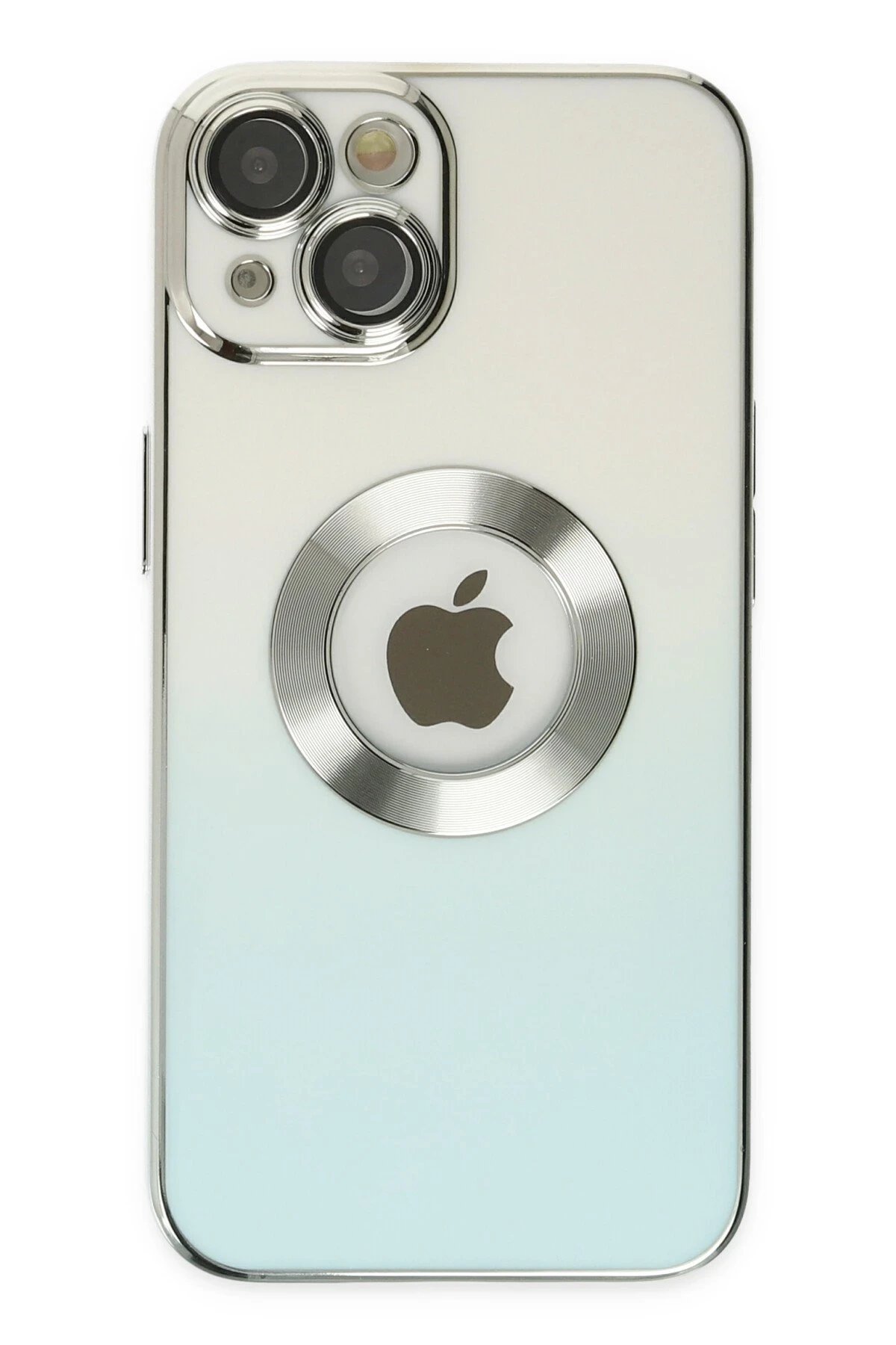 iPhone 14 Plus Kılıf Best Silikon - Turkuaz-(5796)