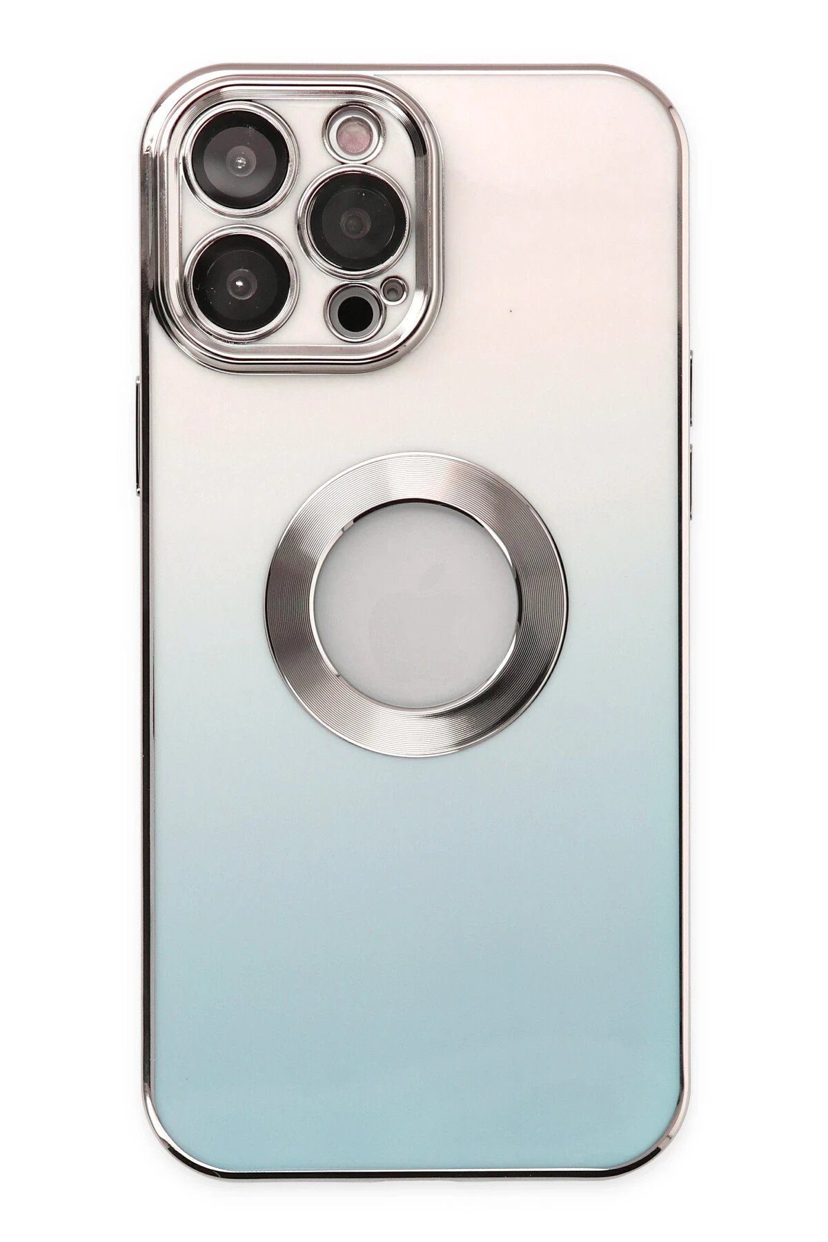 iPhone 14 Pro Kılıf Best Silikon - Turkuaz-(5796)