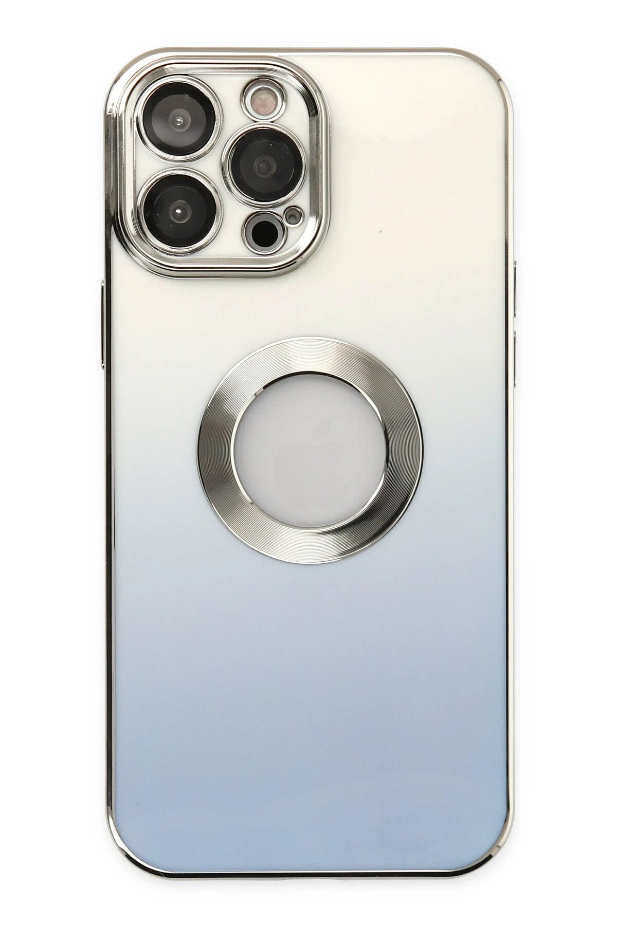iPhone 14 Pro Kılıf Best Silikon - Mavi-(5796)