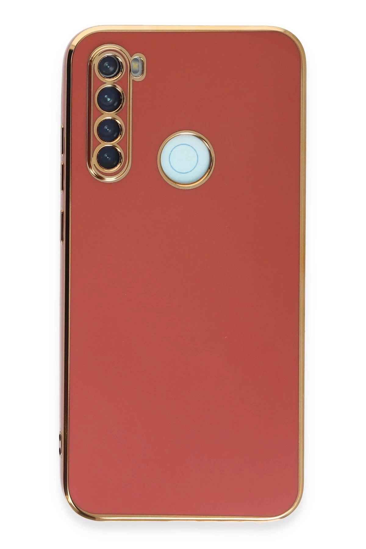 Xiaomi Redmi Note 8 Kılıf Volet Silikon - Kırmızı-(5796)