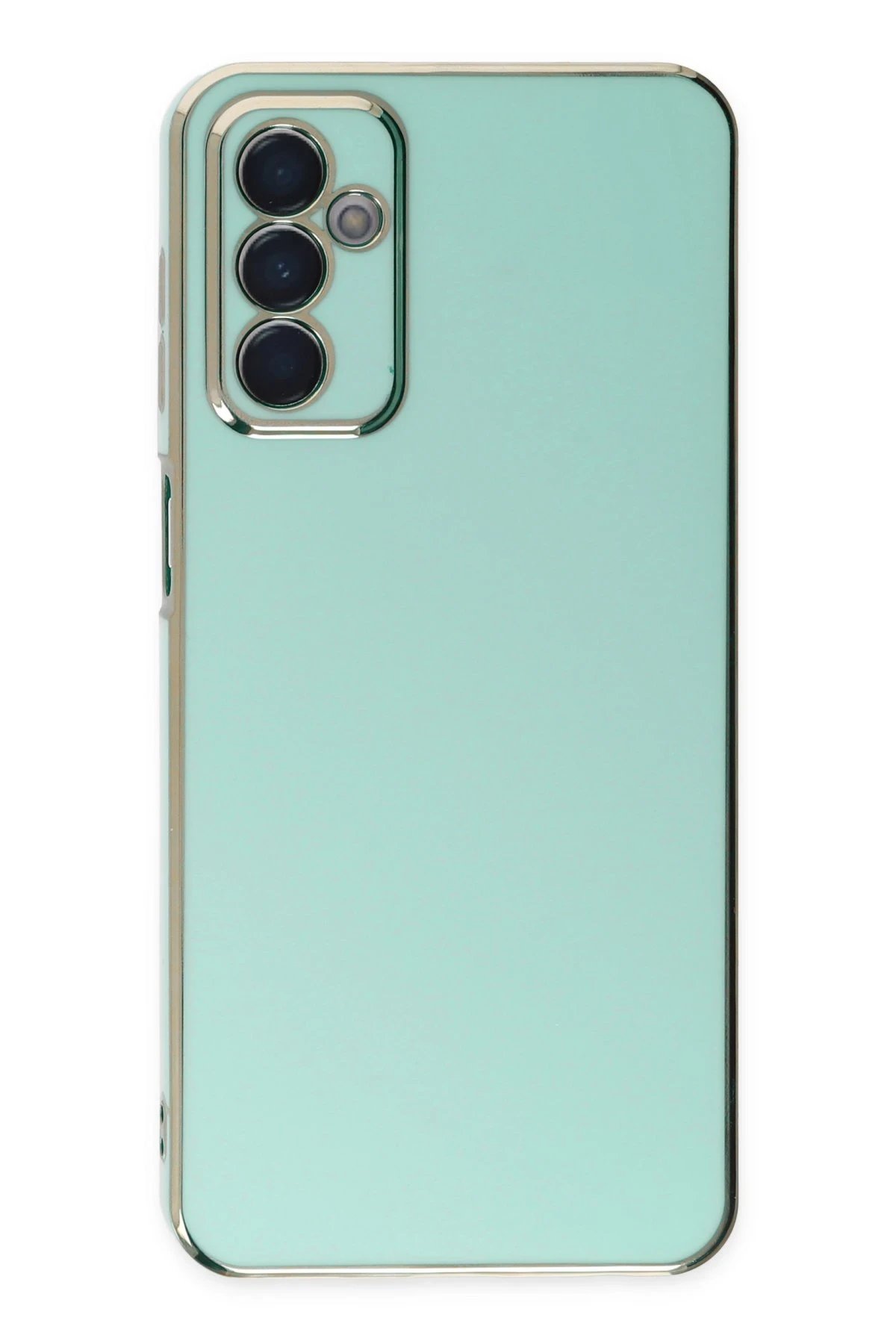 Samsung Galaxy M23 Kılıf Volet Silikon - Açık Yeşil-(5796)
