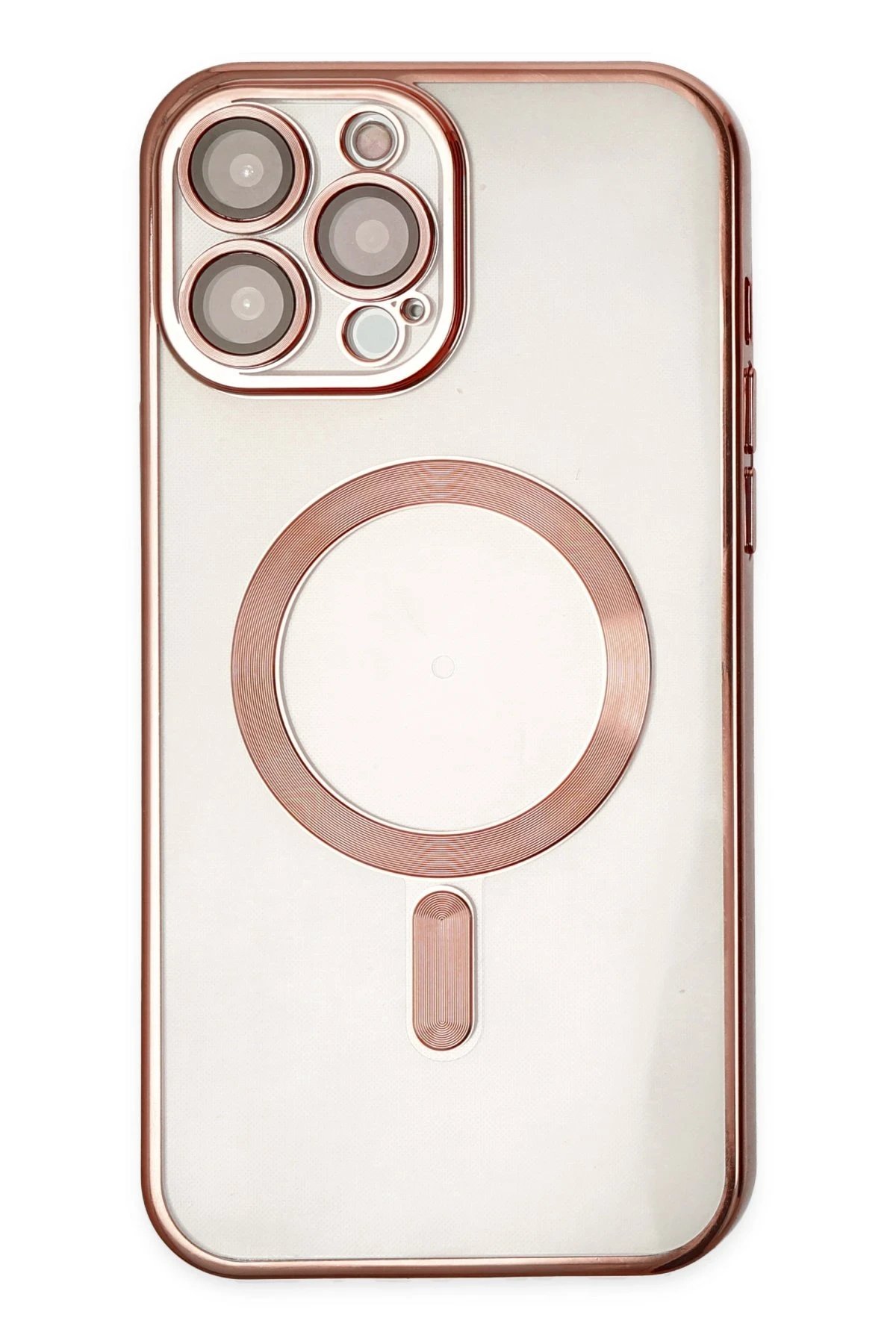 iPhone 14 Pro Kılıf Kross Magneticsafe Kapak - Rose-(5796)