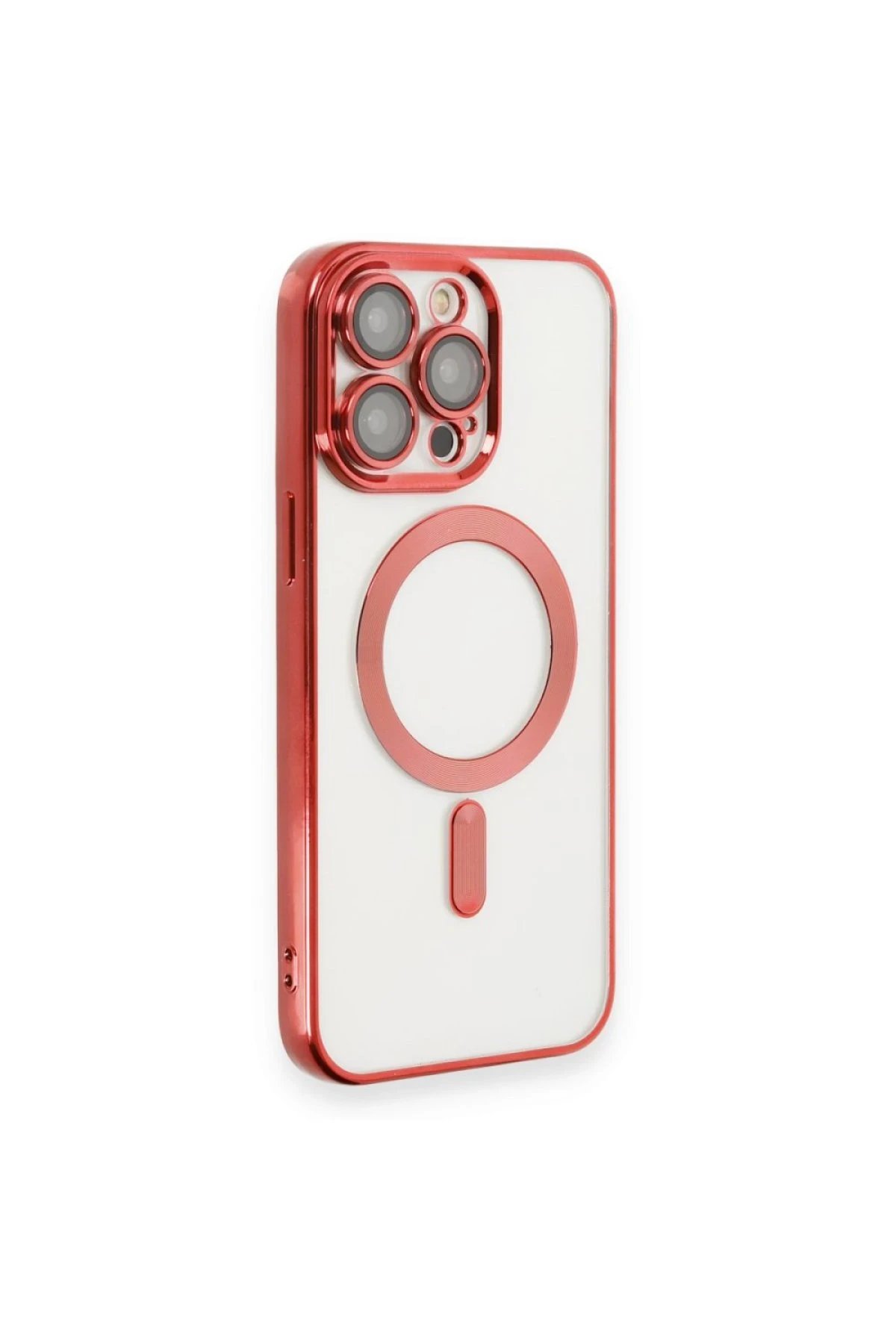 iPhone 14 Pro Max Kılıf Kross Magneticsafe Kapak - Kırmızı-(5796)