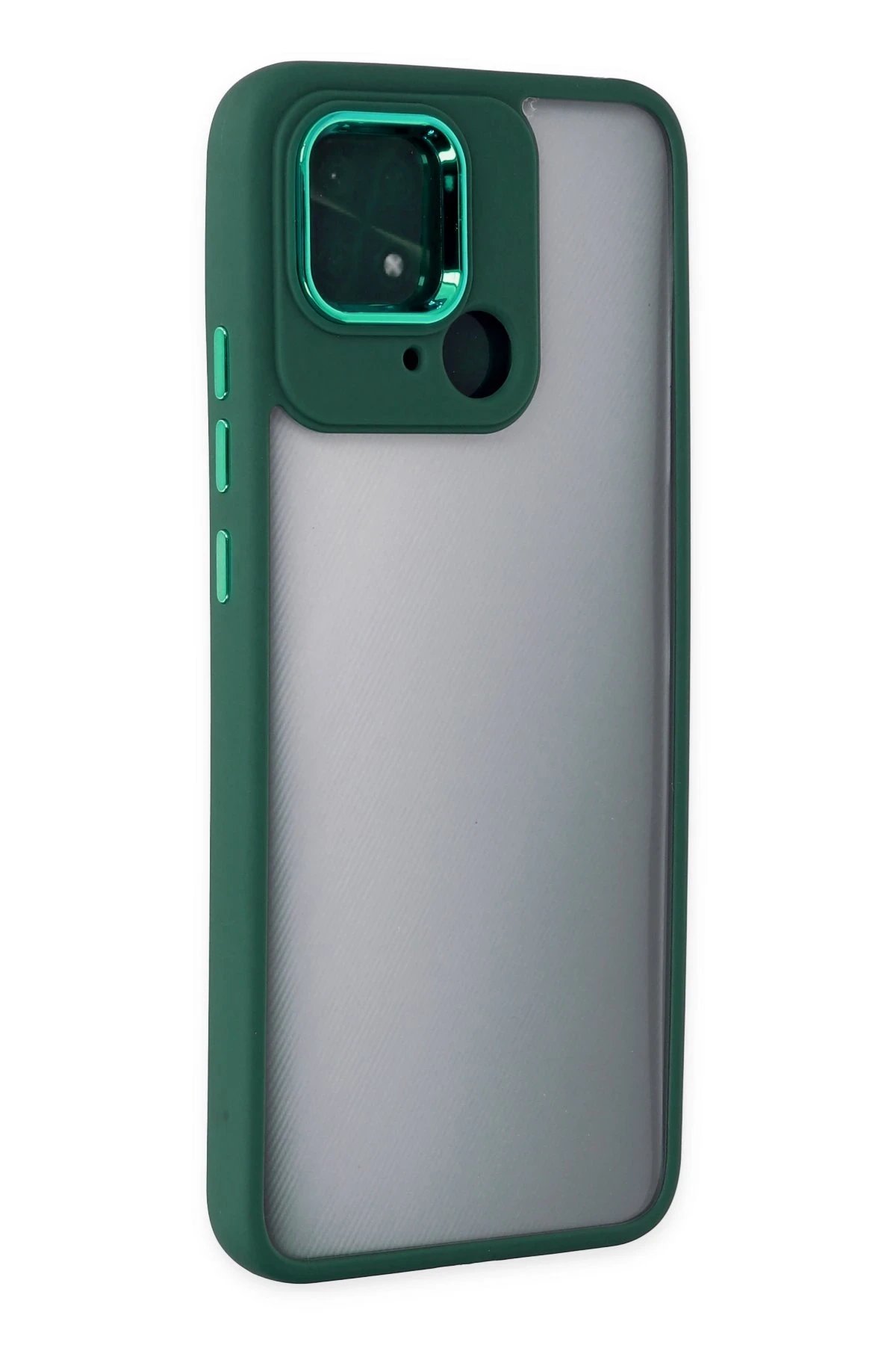 Xiaomi Redmi 10C Kılıf Dora Kapak - Haki Yeşil-(5796)