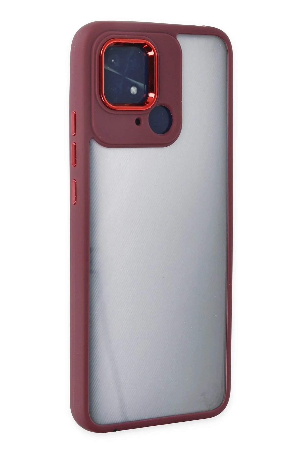 Xiaomi Redmi 10C Kılıf Dora Kapak - Kırmızı-(5796)