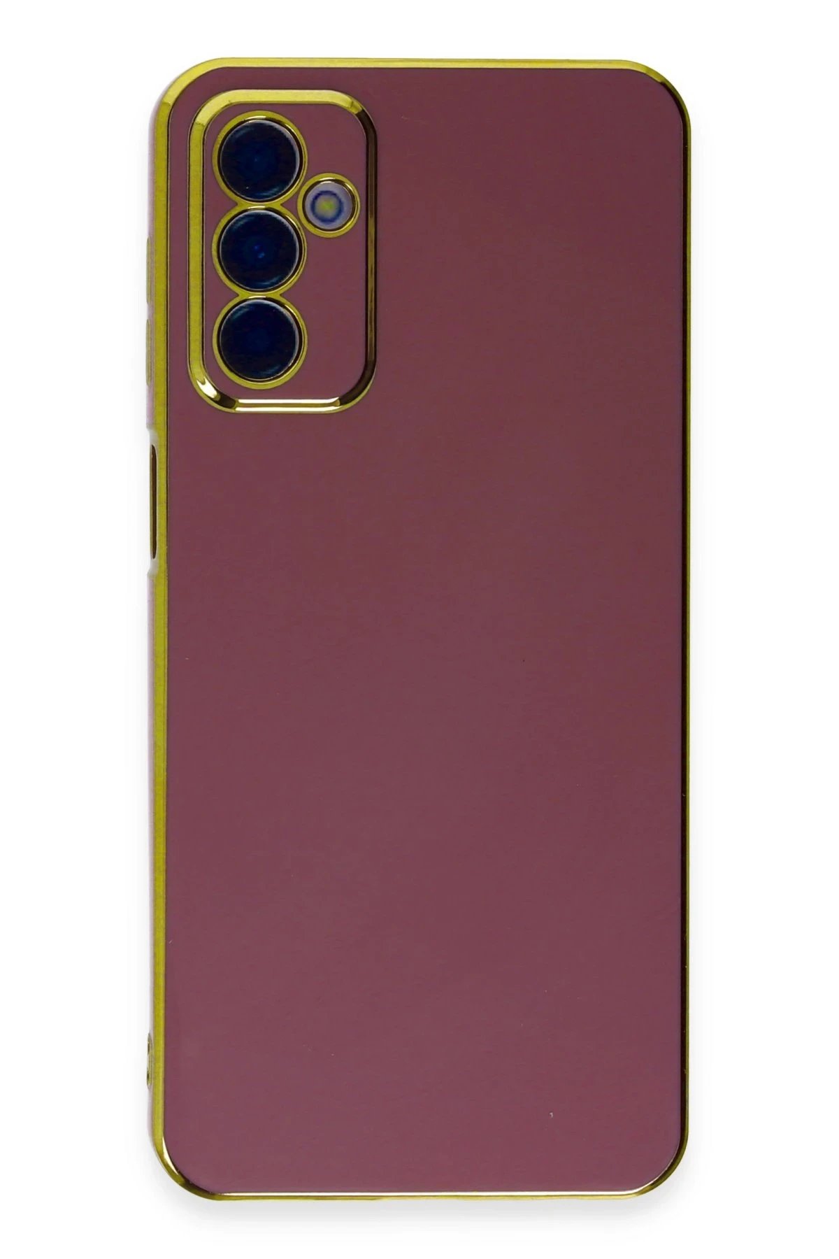 Samsung Galaxy A04S Kılıf Volet Silikon - Kırmızı-(5796)