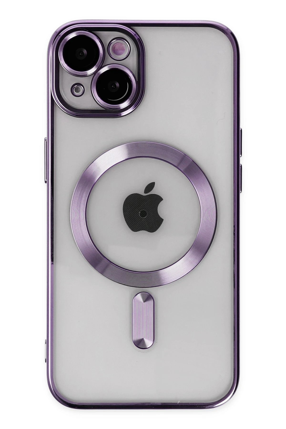 iPhone 14 Kılıf Kross Magneticsafe Kapak - Mor-(5796)