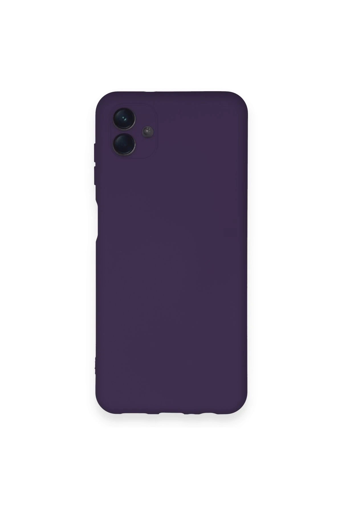 Samsung Galaxy A04 Kılıf Nano içi Kadife Silikon - Mor-(5796)