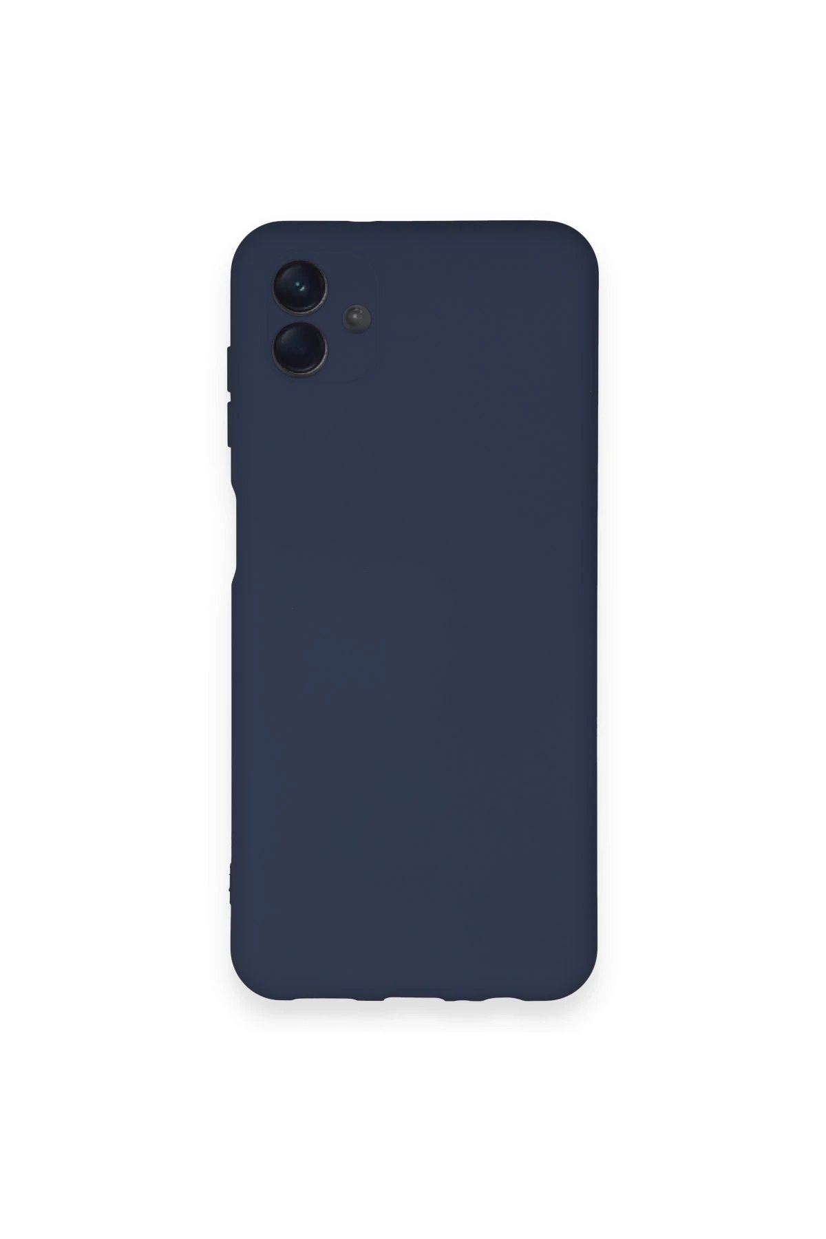 Samsung Galaxy A04 Kılıf Nano içi Kadife Silikon - Lacivert-(5796)