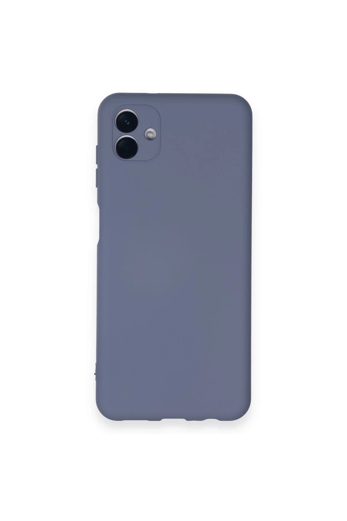 Samsung Galaxy A04 Kılıf Nano içi Kadife Silikon - Gri-(5796)