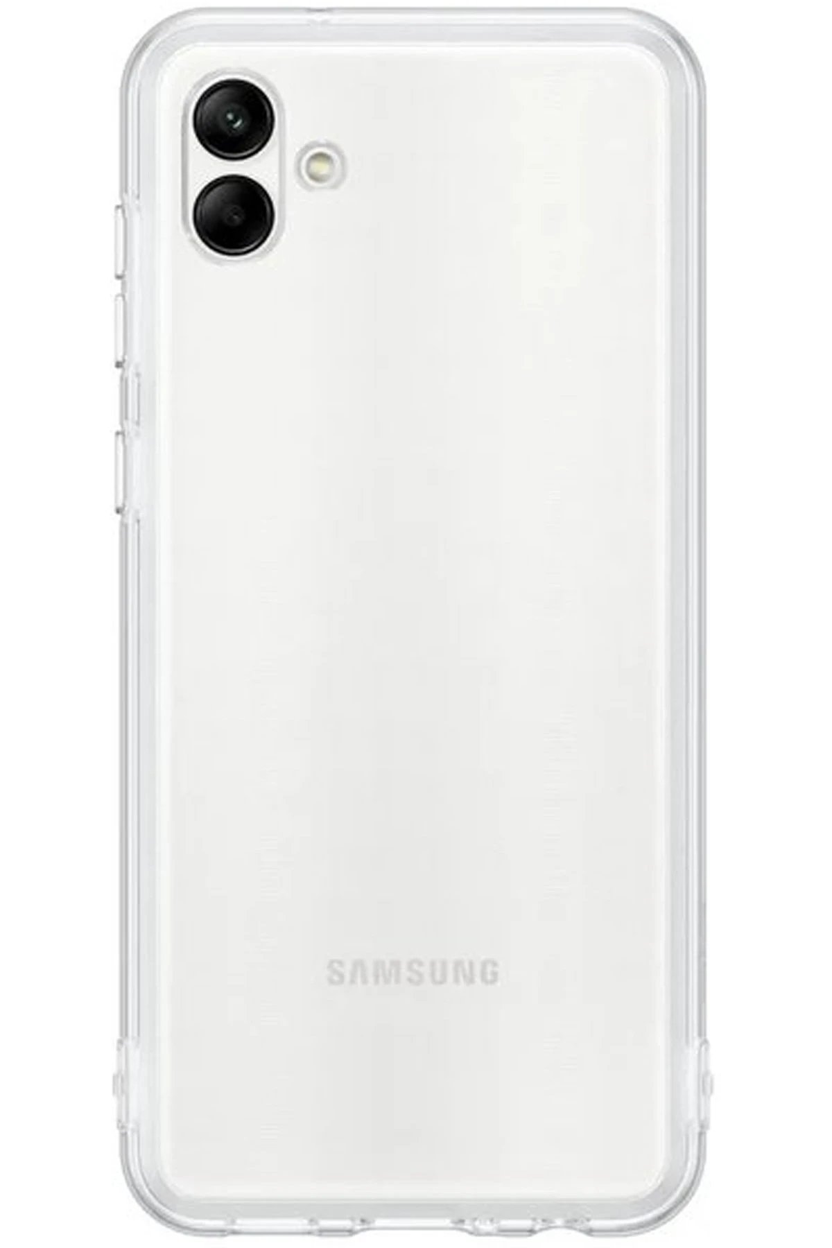 Samsung Galaxy A04 Kılıf Lüx Şeffaf Silikon-(5796)