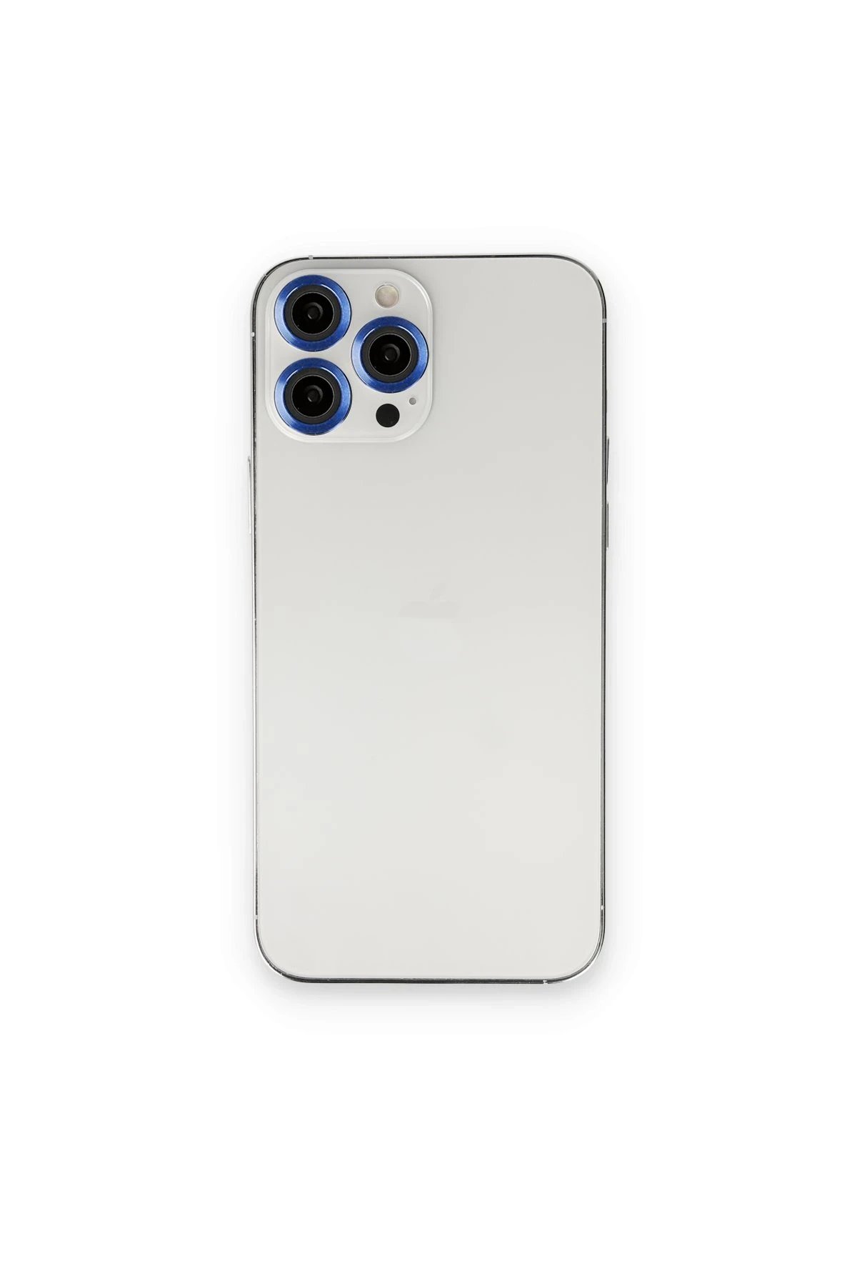 iPhone 14 Pro Max Metal Kamera Lens - Lacivert-(5796)