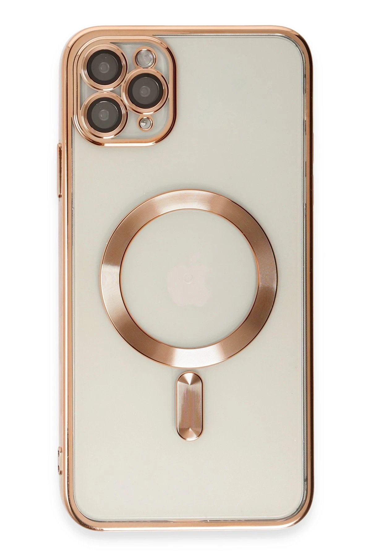 iPhone 11 Pro Kılıf Kross Magneticsafe Kapak - Rose-(5796)
