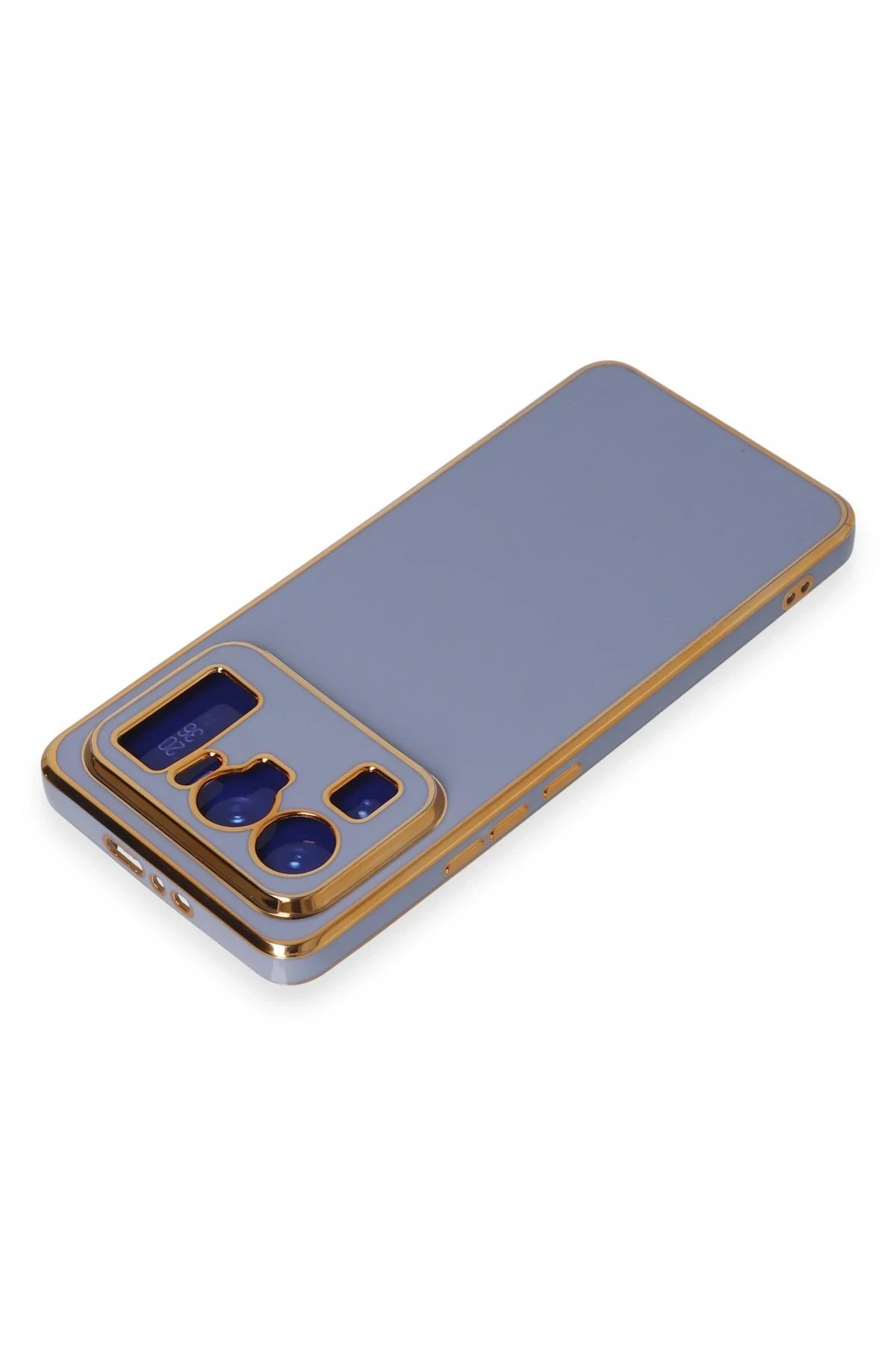 Xiaomi Mi 11 Ultra Kılıf Volet Silikon - Mavi-(5796)