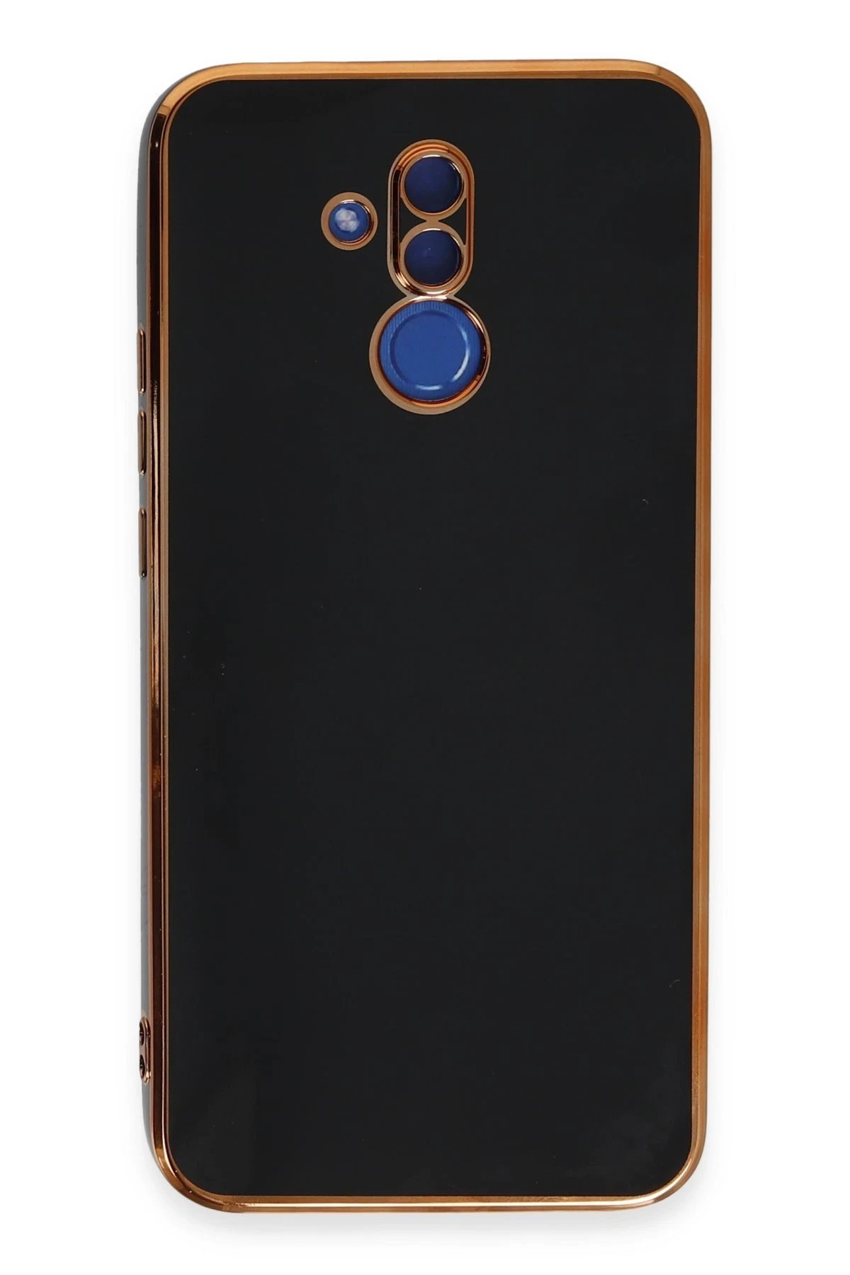 Huawei Mate 20 Lite Kılıf Volet Silikon - Siyah-(5796)