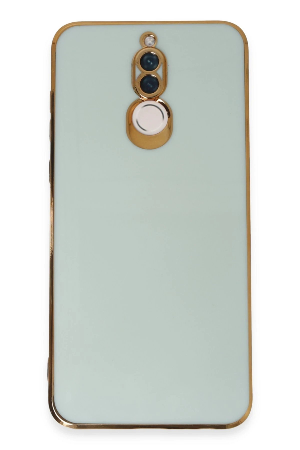 Huawei Mate 10 Lite Kılıf Volet Silikon - Açık Yeşil-(5796)