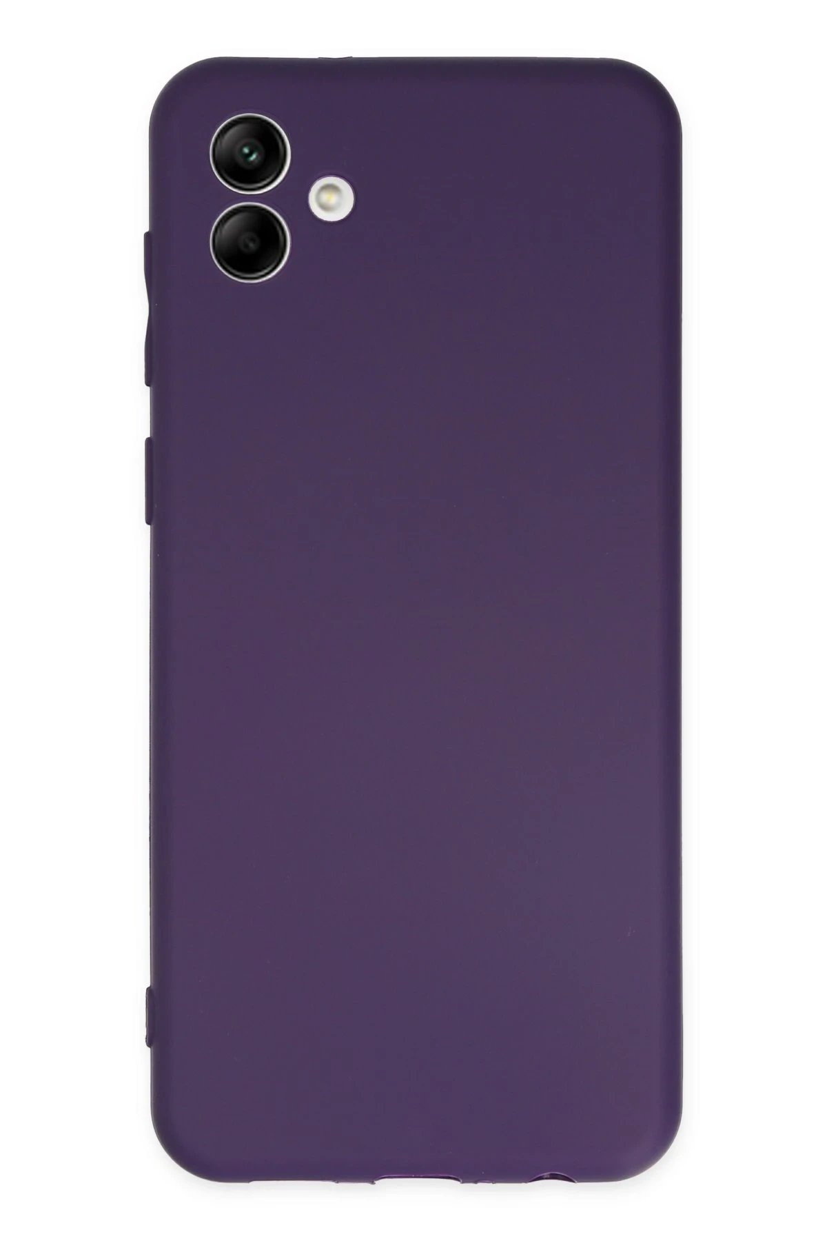 Samsung Galaxy A04 Kılıf First Silikon - Mor-(5796)