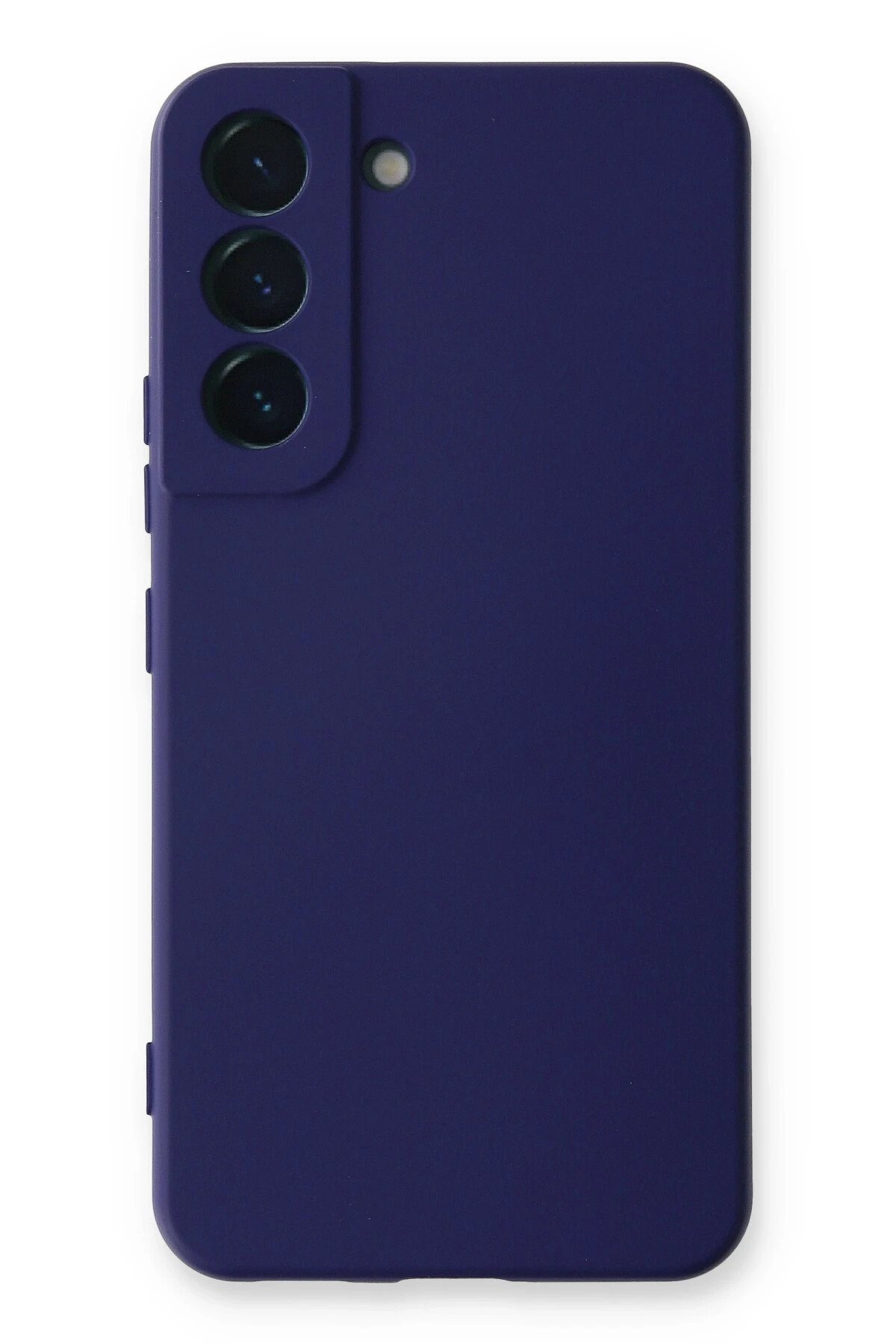 Samsung Galaxy S23 Kılıf Nano içi Kadife Silikon - Mor-(5796)