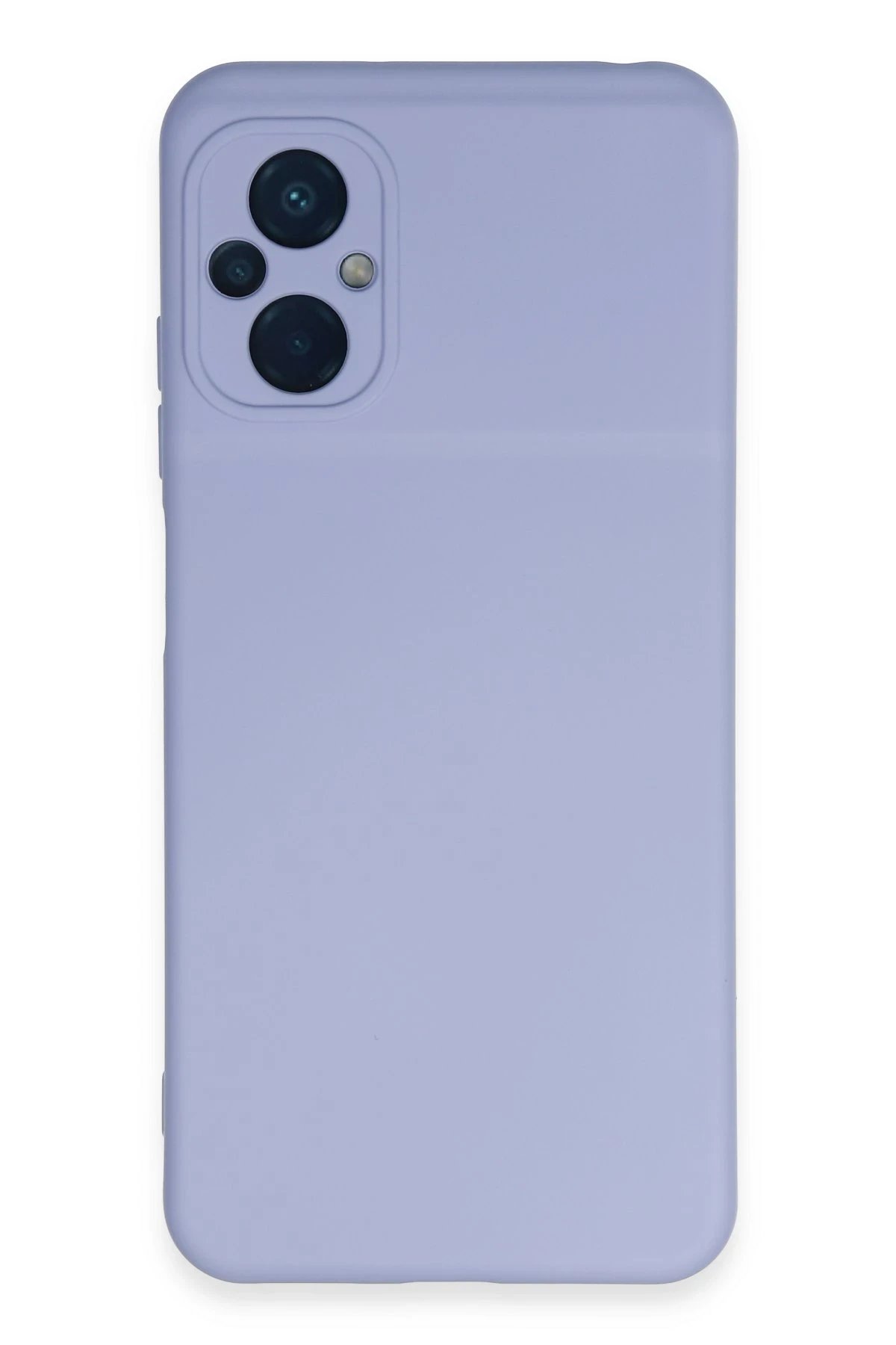 Xiaomi Poco M5 Kılıf Nano içi Kadife Silikon - Lila-(5796)