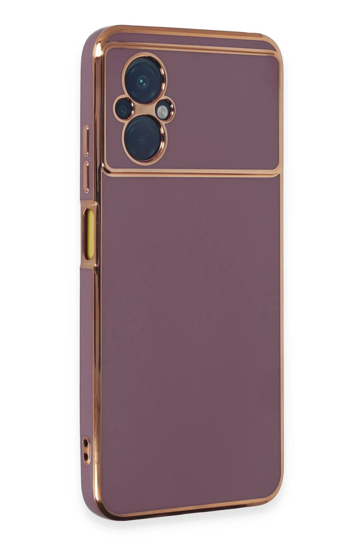 Xiaomi Poco M5 Kılıf Volet Silikon - Mor-(5796)