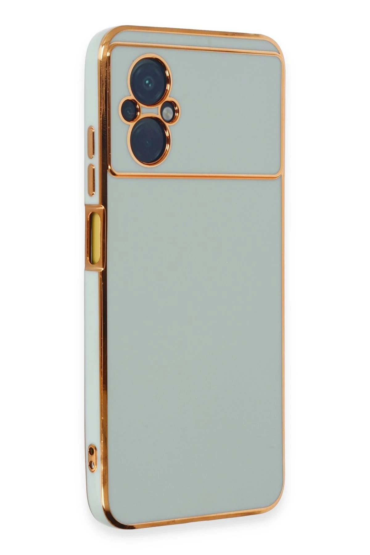 Xiaomi Poco M5 Kılıf Volet Silikon - Açık Yeşil-(5796)