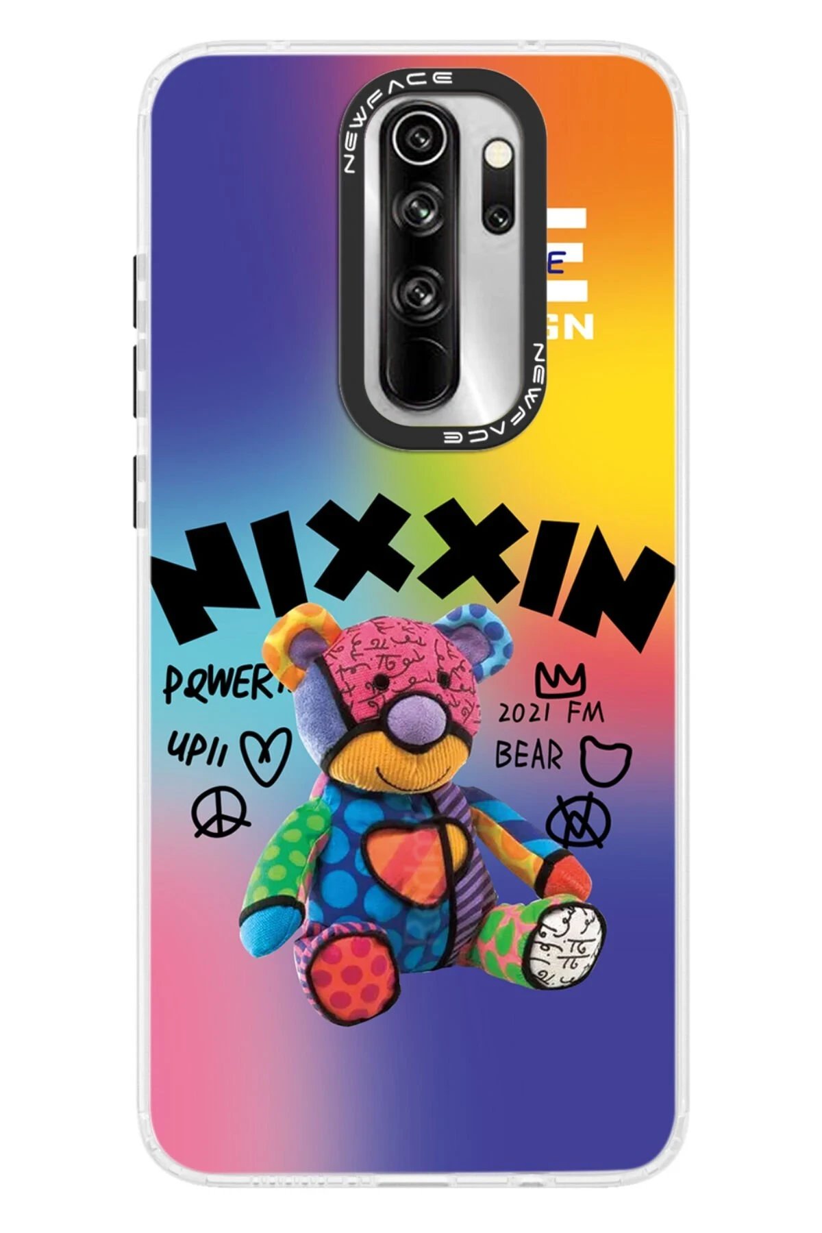 Xiaomi Redmi Note 8 Pro Kılıf Estoril Desenli Kapak - Estoril - 11-(5796)