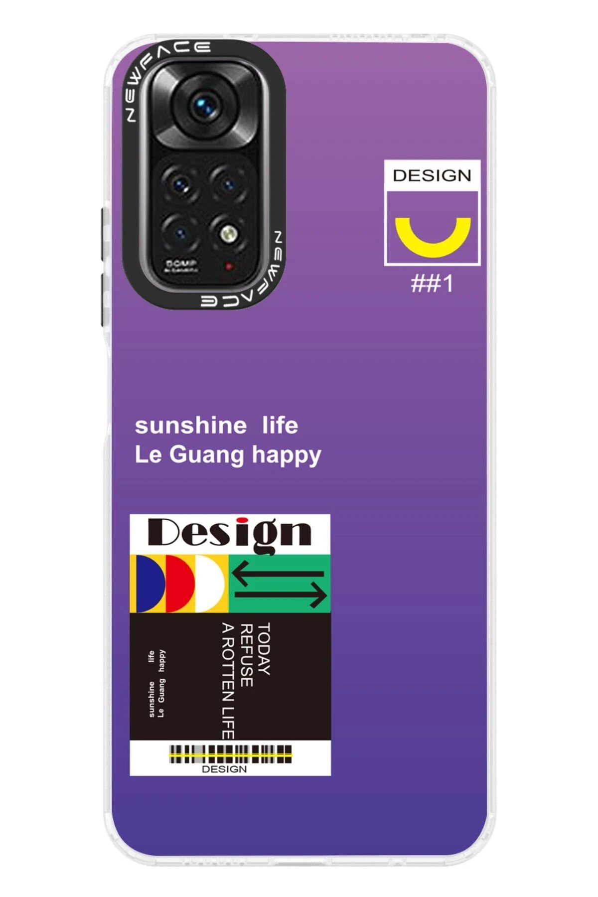 Xiaomi Redmi Note 11 Kılıf Estoril Desenli Kapak - Estoril - 4-(5796)