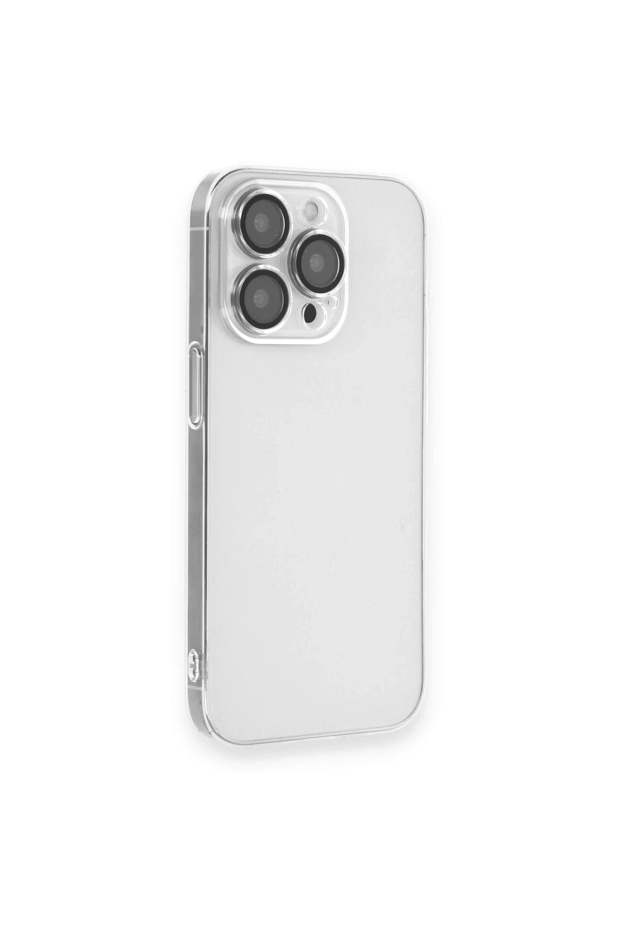 iPhone 13 Pro Max Kılıf Armada Lensli Kapak - Şeffaf-(5796)