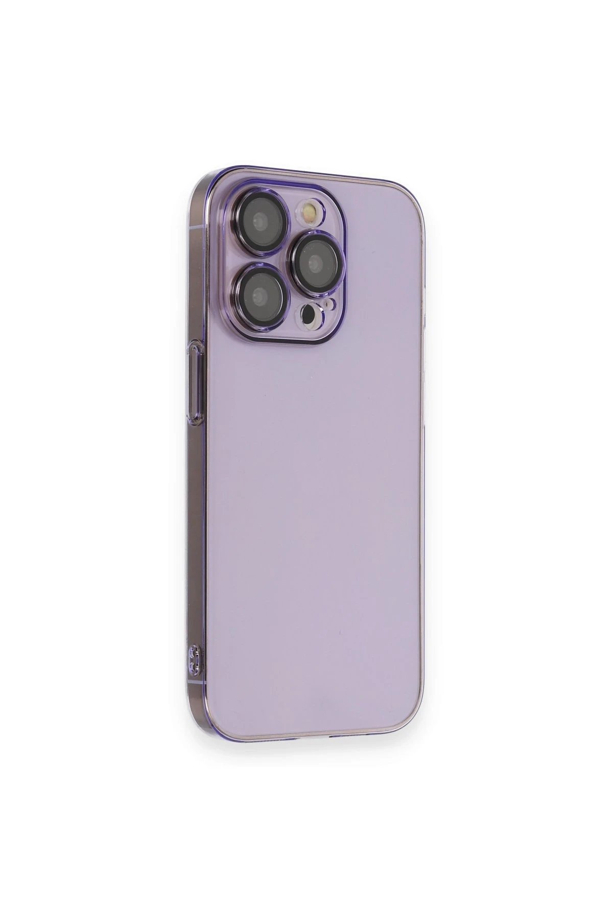 iPhone 14 Pro Kılıf Armada Lensli Kapak - Lila-(5796)