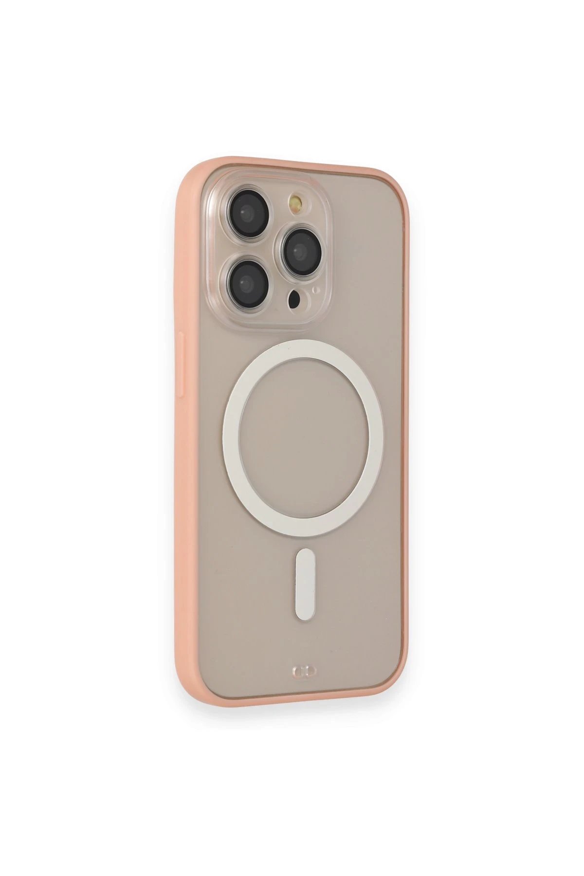 iPhone 13 Pro Kılıf Grand Magneticsafe Kapak - Pembe-(5796)