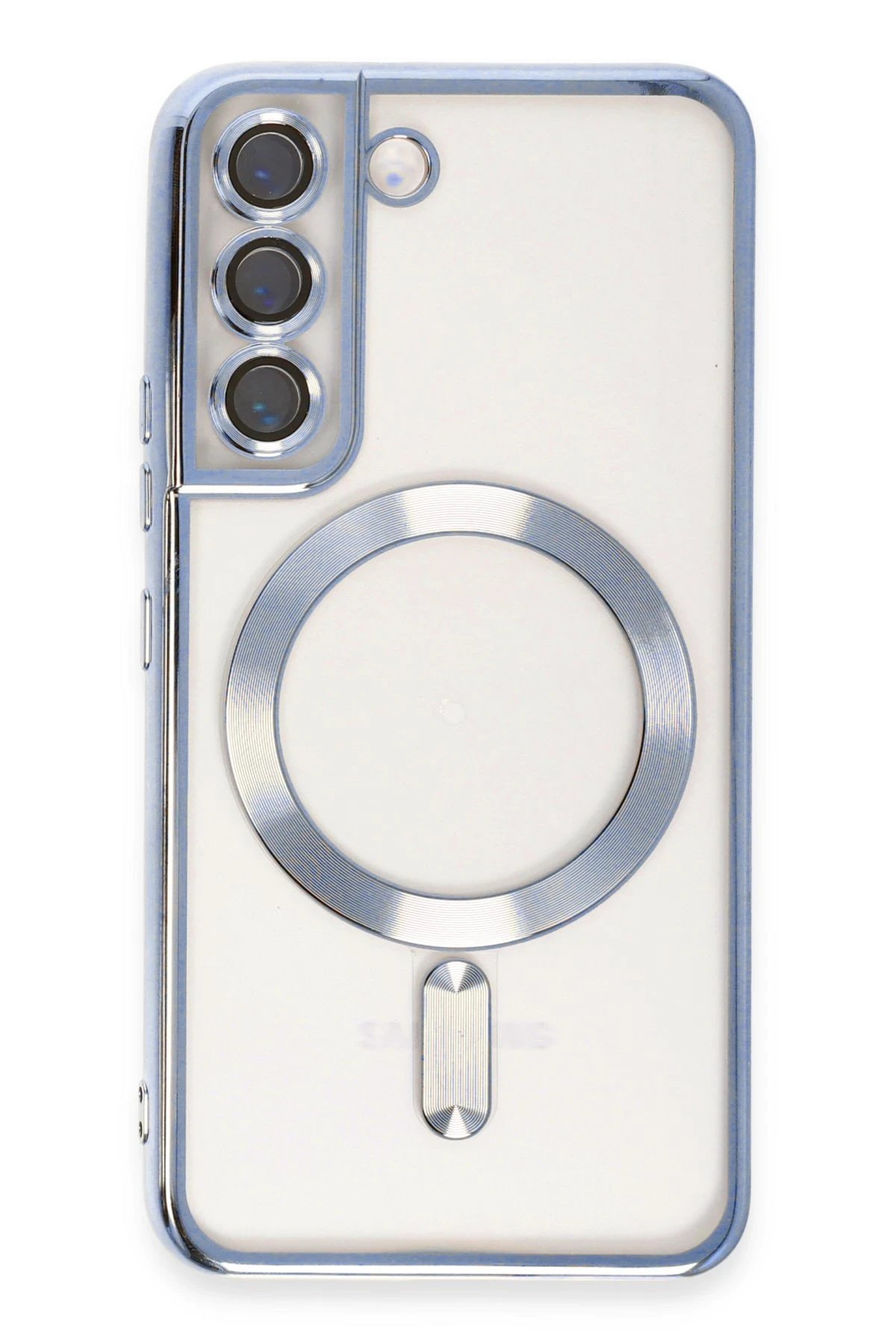 Samsung Galaxy S22 Kılıf Kross Magneticsafe Kapak - Sierra Blue-(5796)