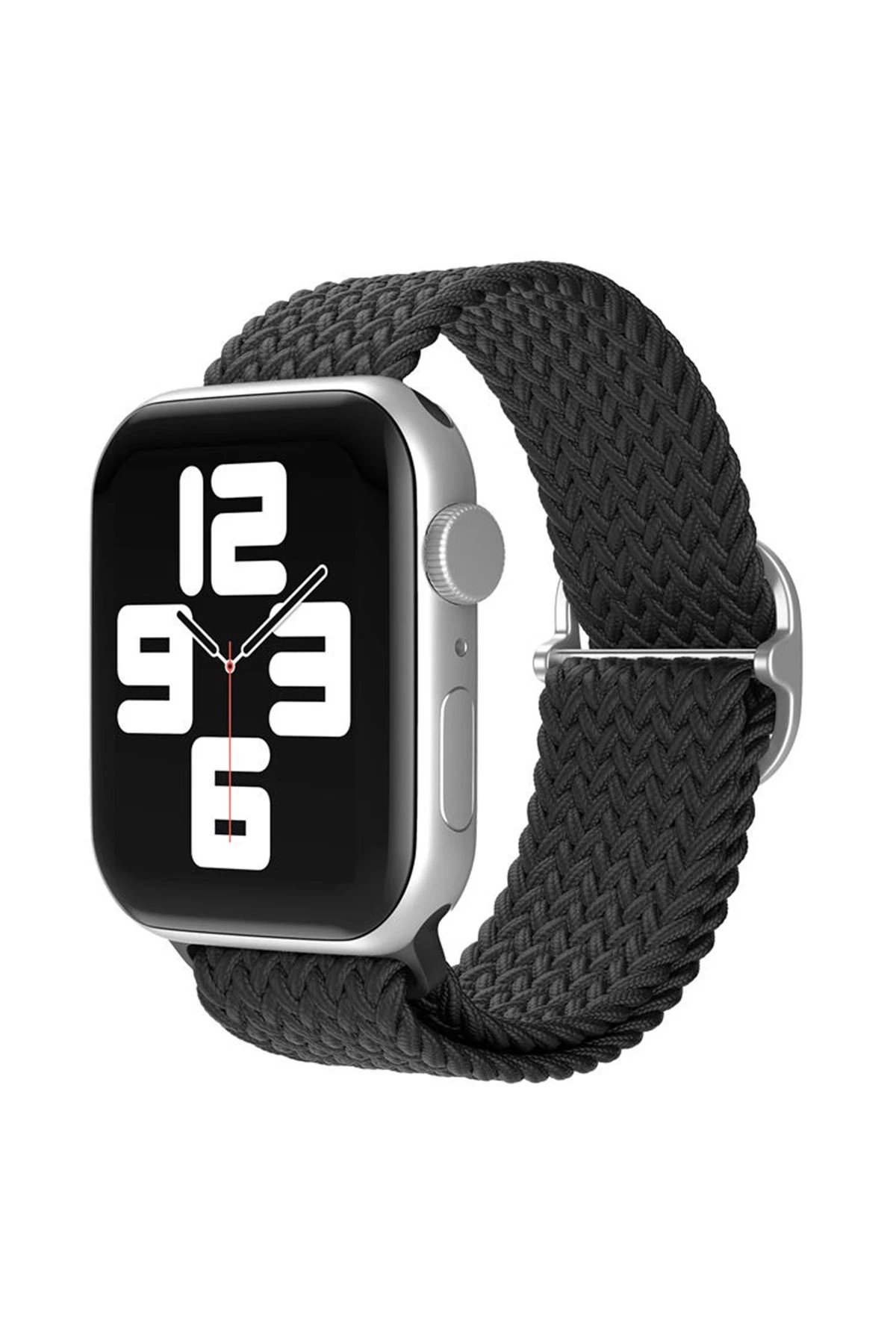 Apple Watch 38mm Star Kordon - Siyah-(5796)