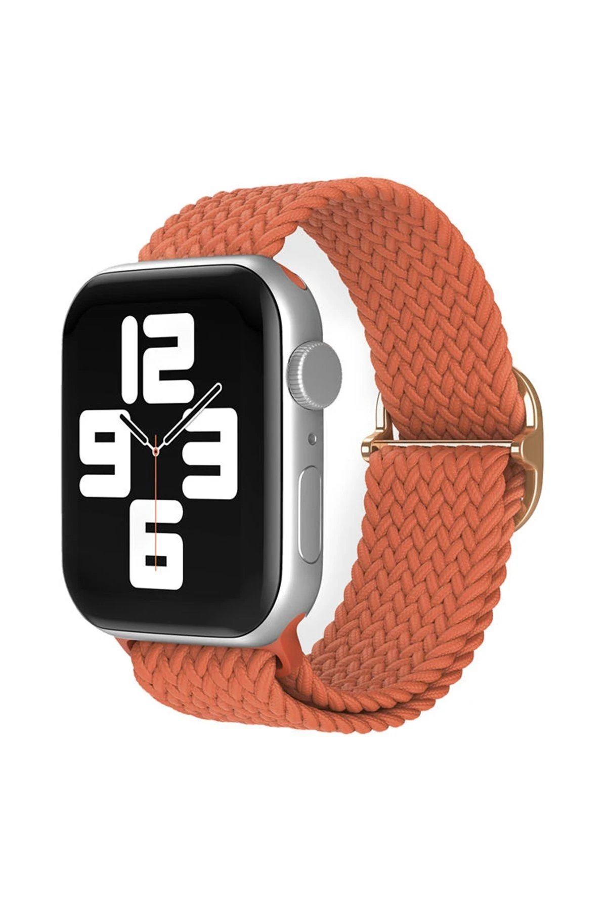 Apple Watch 38mm Star Kordon - Turuncu-(5796)