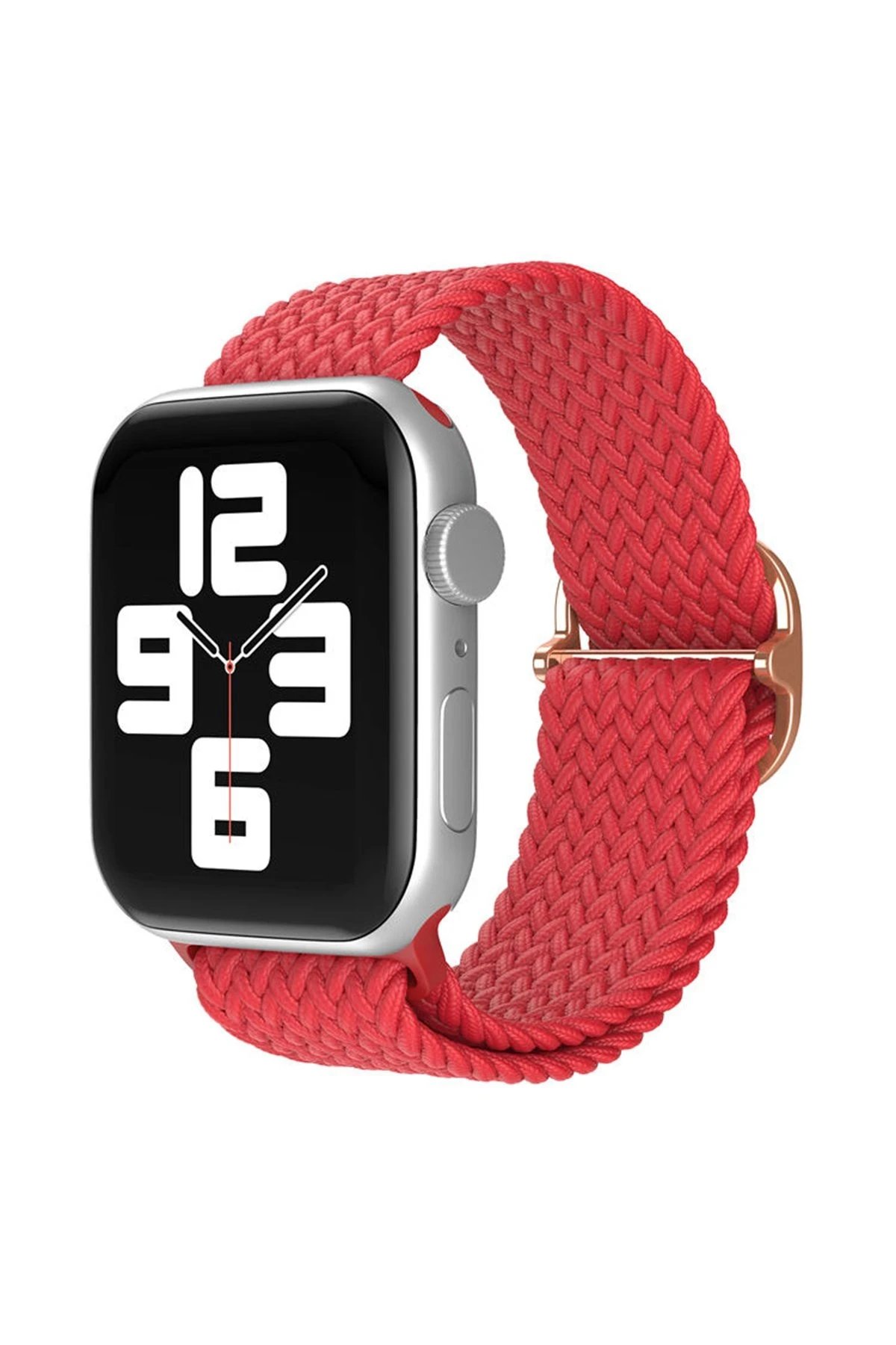 Apple Watch 38mm Star Kordon - Kırmızı-(5796)