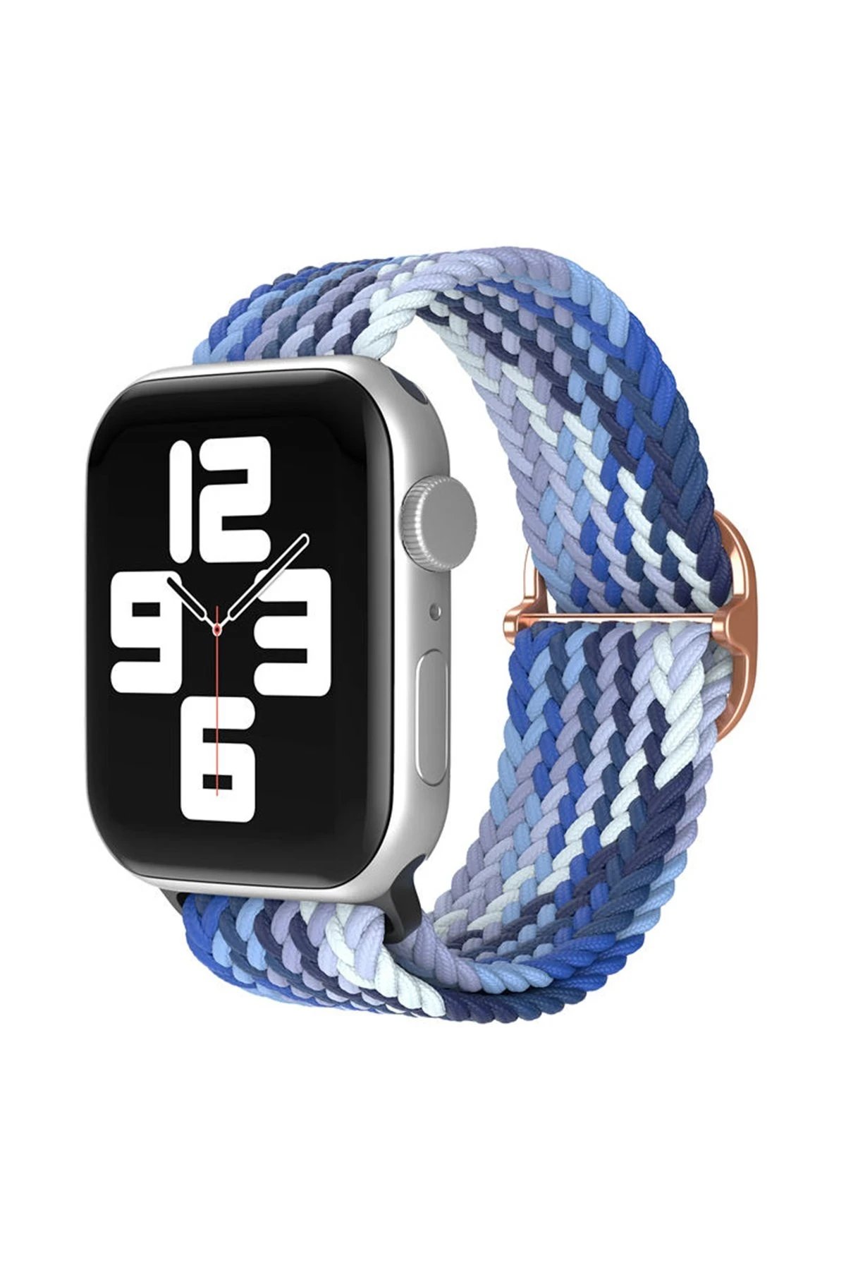 Apple Watch 38mm Star Kordon - Lacivert-Mavi-(5796)