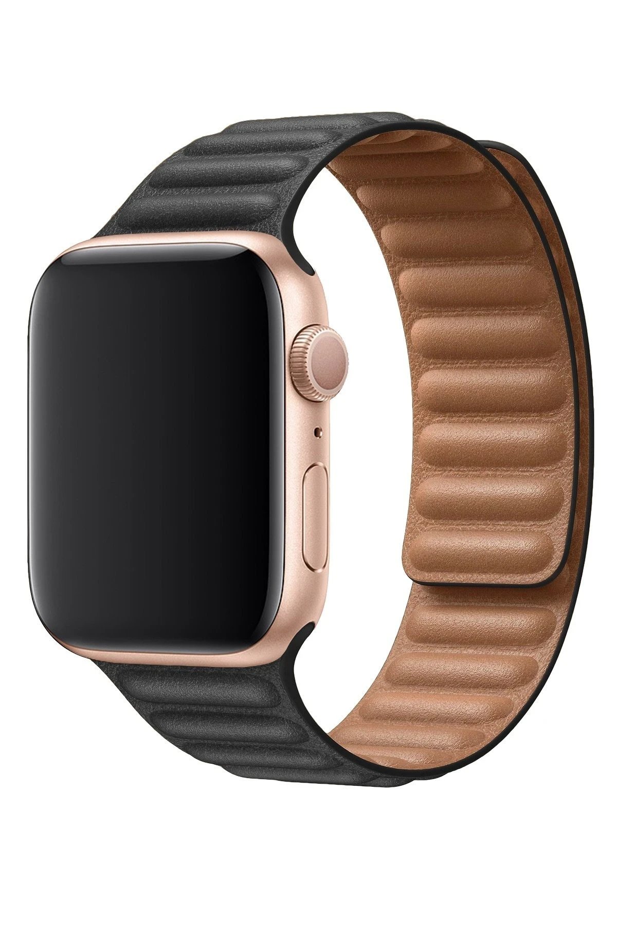 Apple Watch 38mm Loop Kordon - Siyah-(5796)