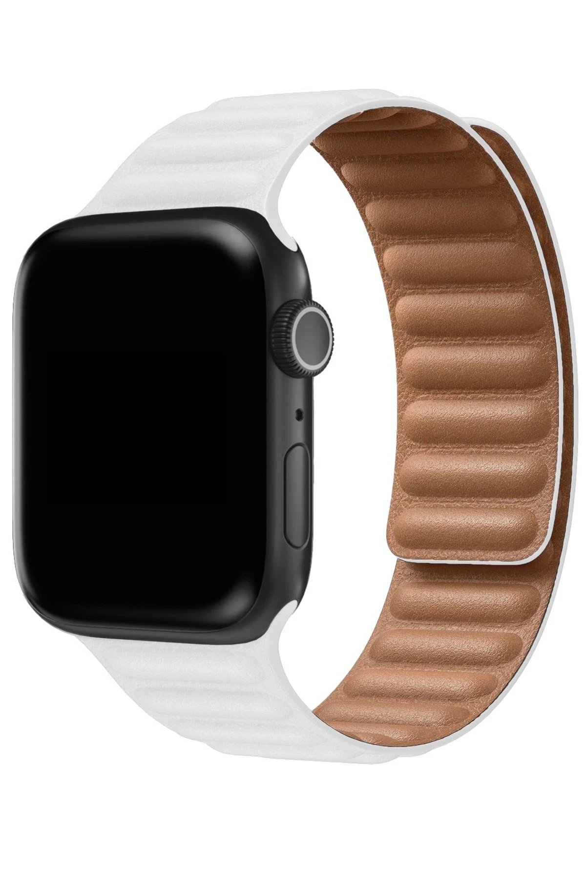 Apple Watch 38mm Loop Kordon - Beyaz-(5796)