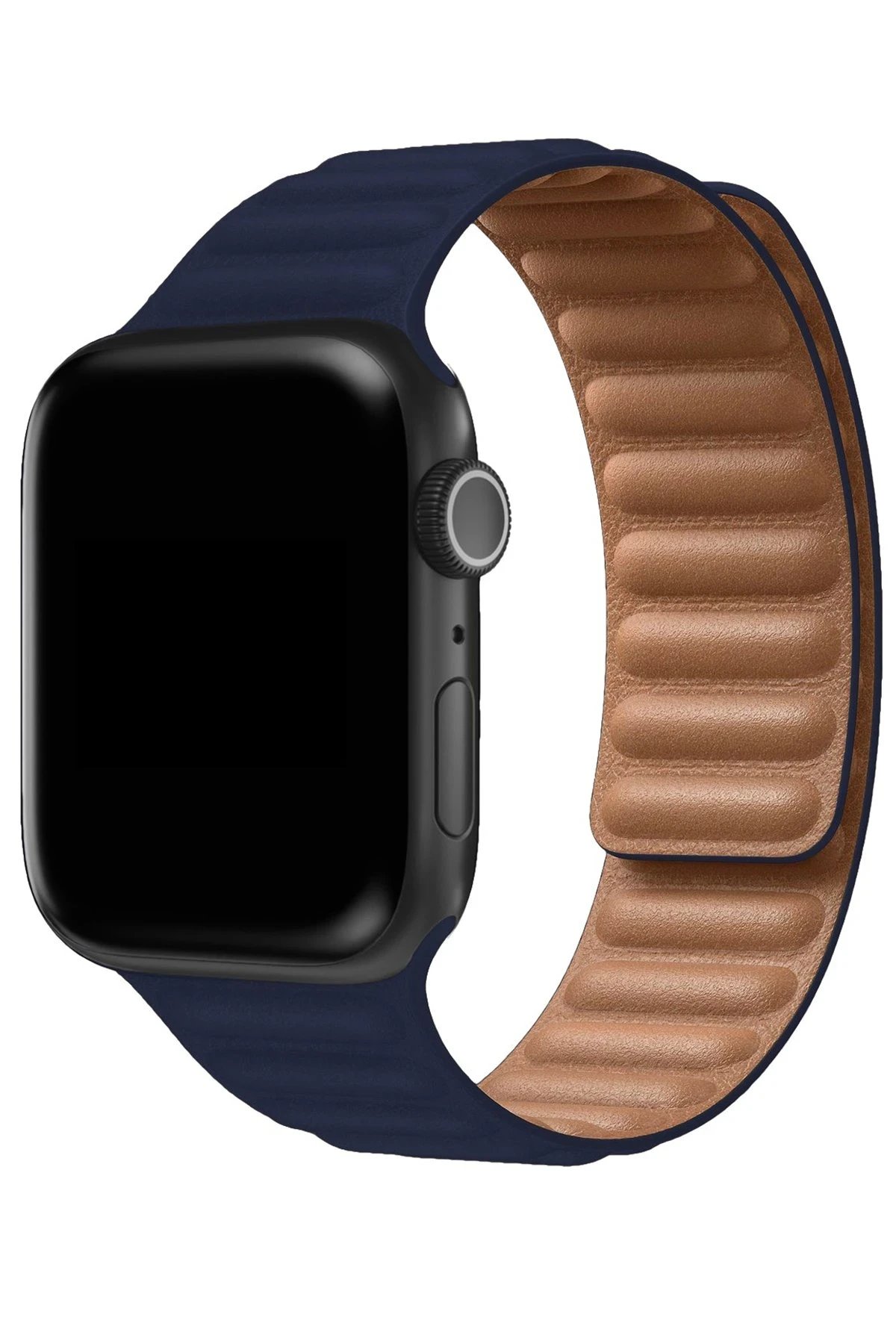 Apple Watch 38mm Loop Kordon - Lacivert-(5796)