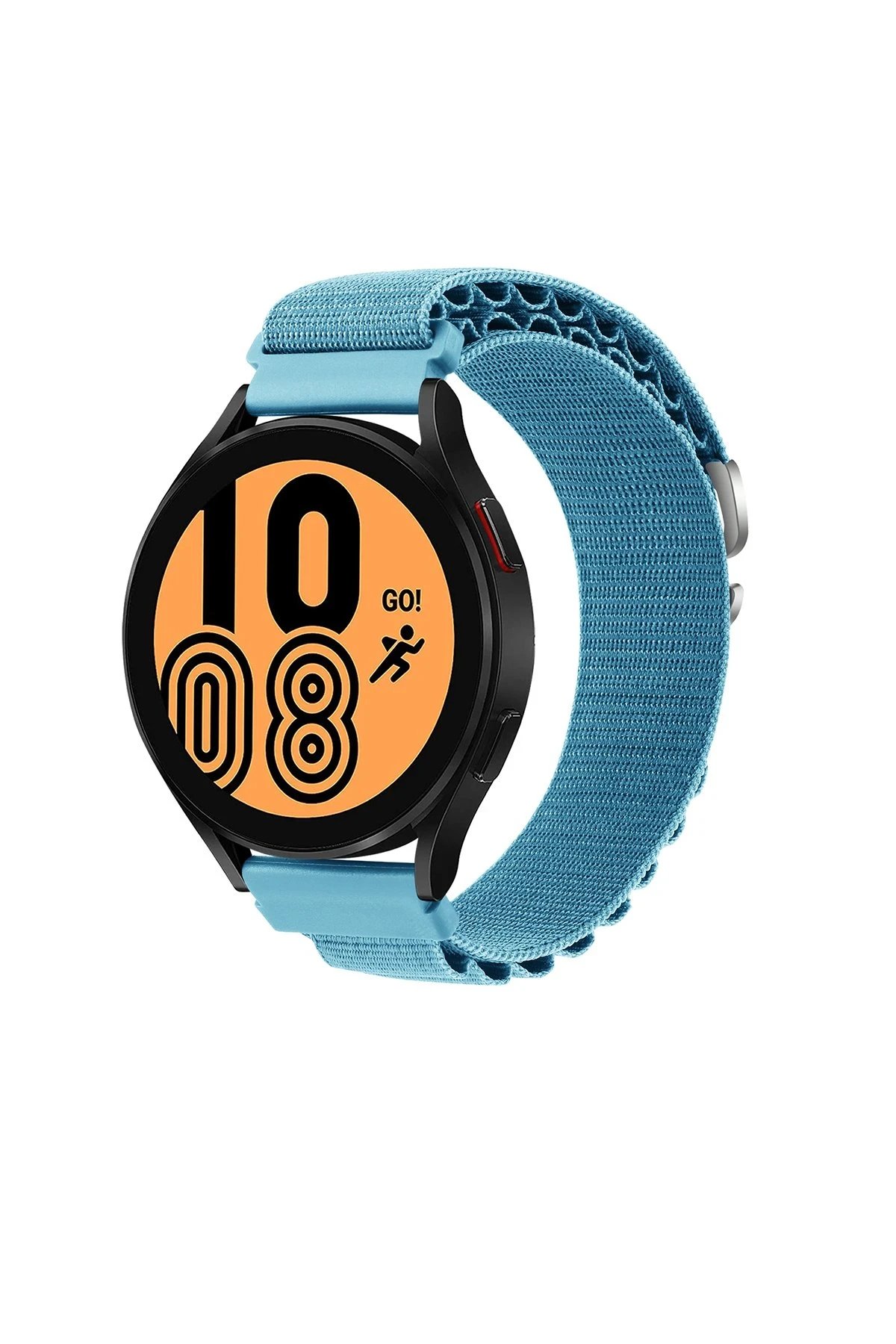 Watch 22mm KR410 Kumaş Kordon - Mavi-(5796)