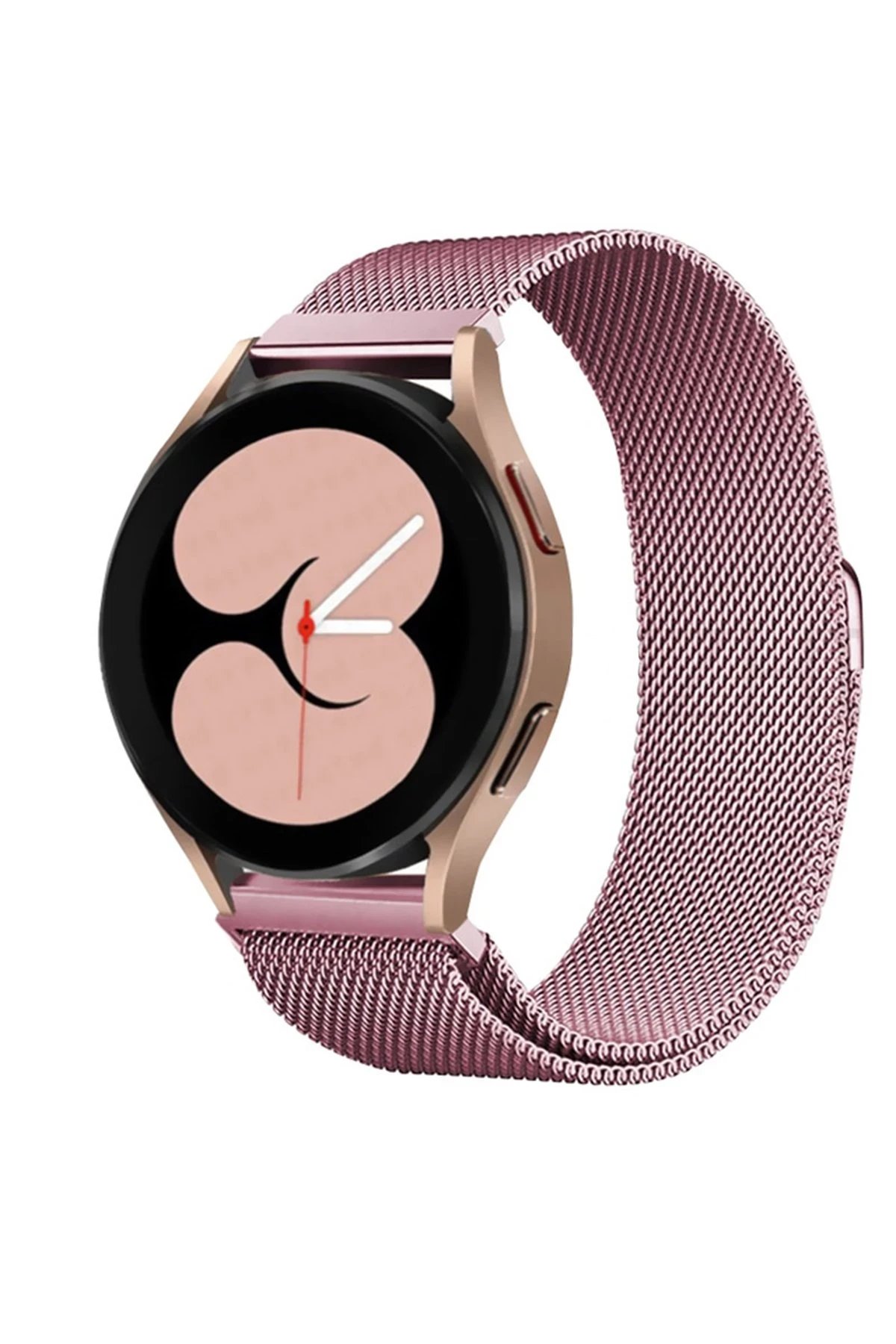 Watch 22mm Metal Mıknatıslı Kordon - Rose-(5796)